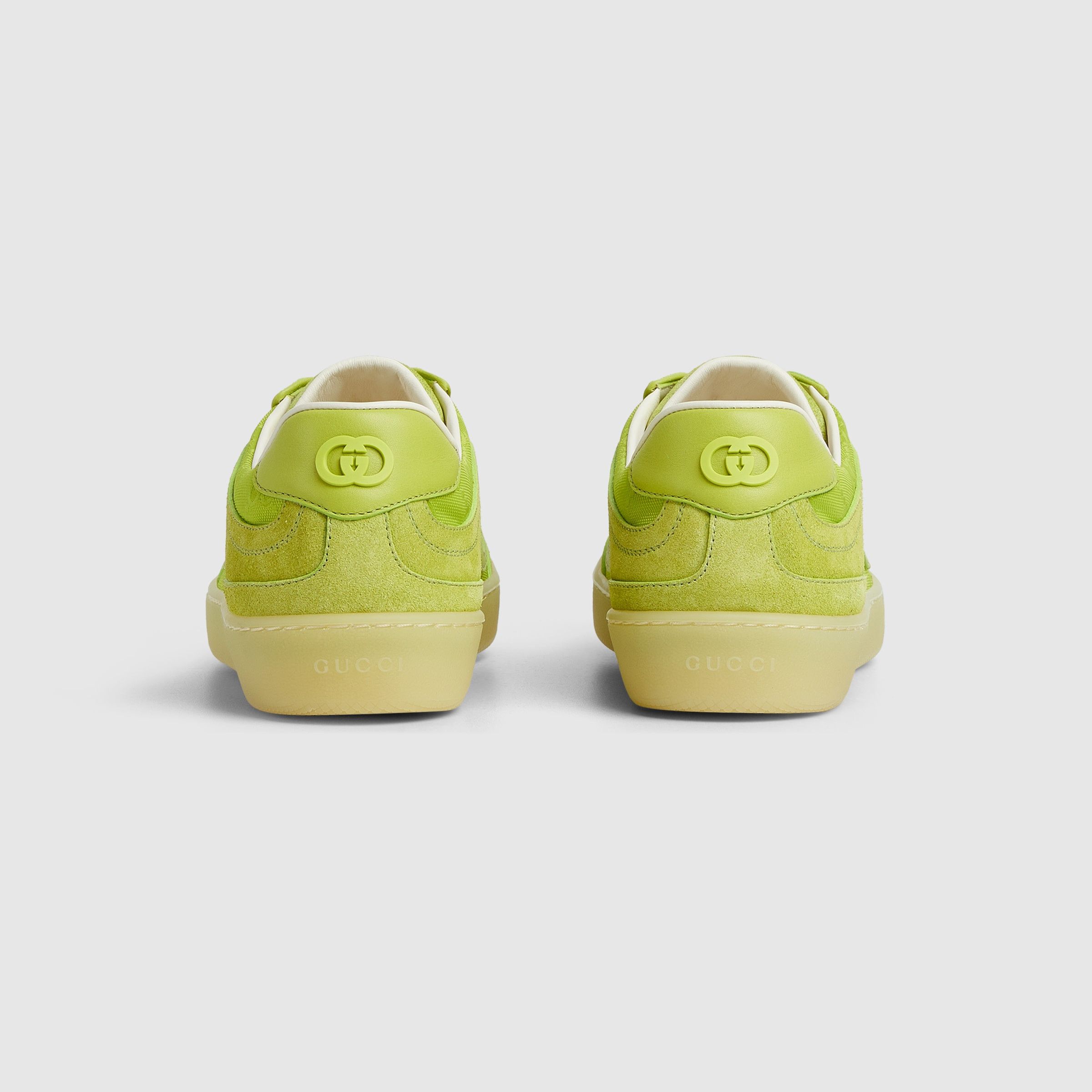 Gucci oc11z0226 Women's G75 sneaker In Acid Green Size US 11 / IT 41 - 4 Thumbnail
