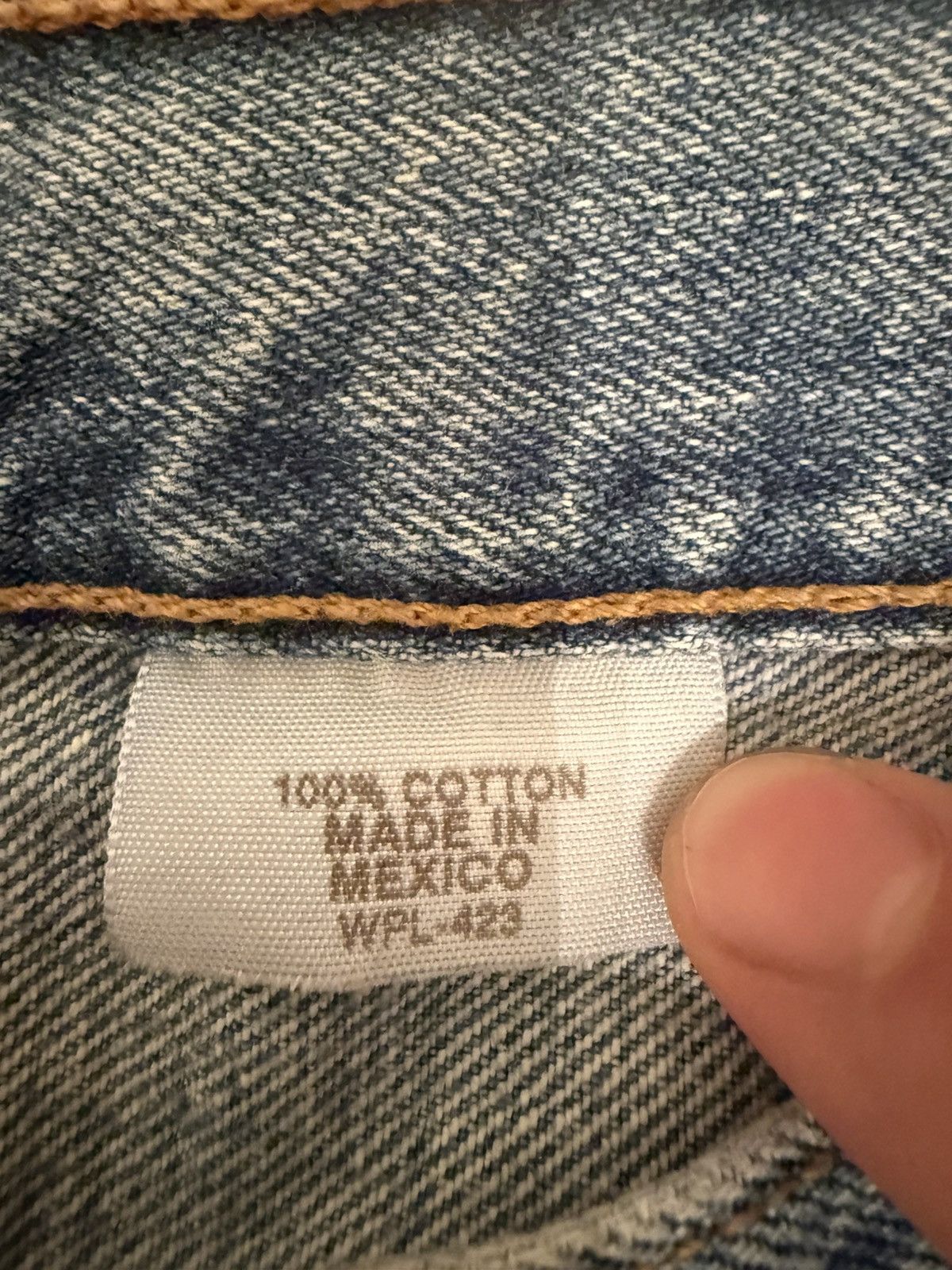 Levi's Vintage Clothing Kanye West & Drake Free Hoover Vintage Denim – Size 33 Size US 33 - 6 Thumbnail