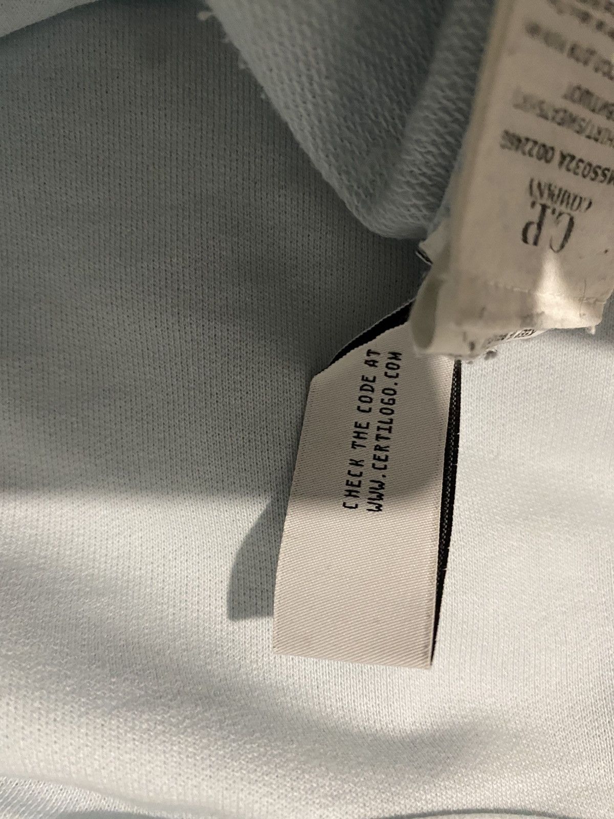 C.P. Company CP LtWght Lens Sweat Sn42 Starlight Size US XL / EU 56 / 4 - 9 Thumbnail
