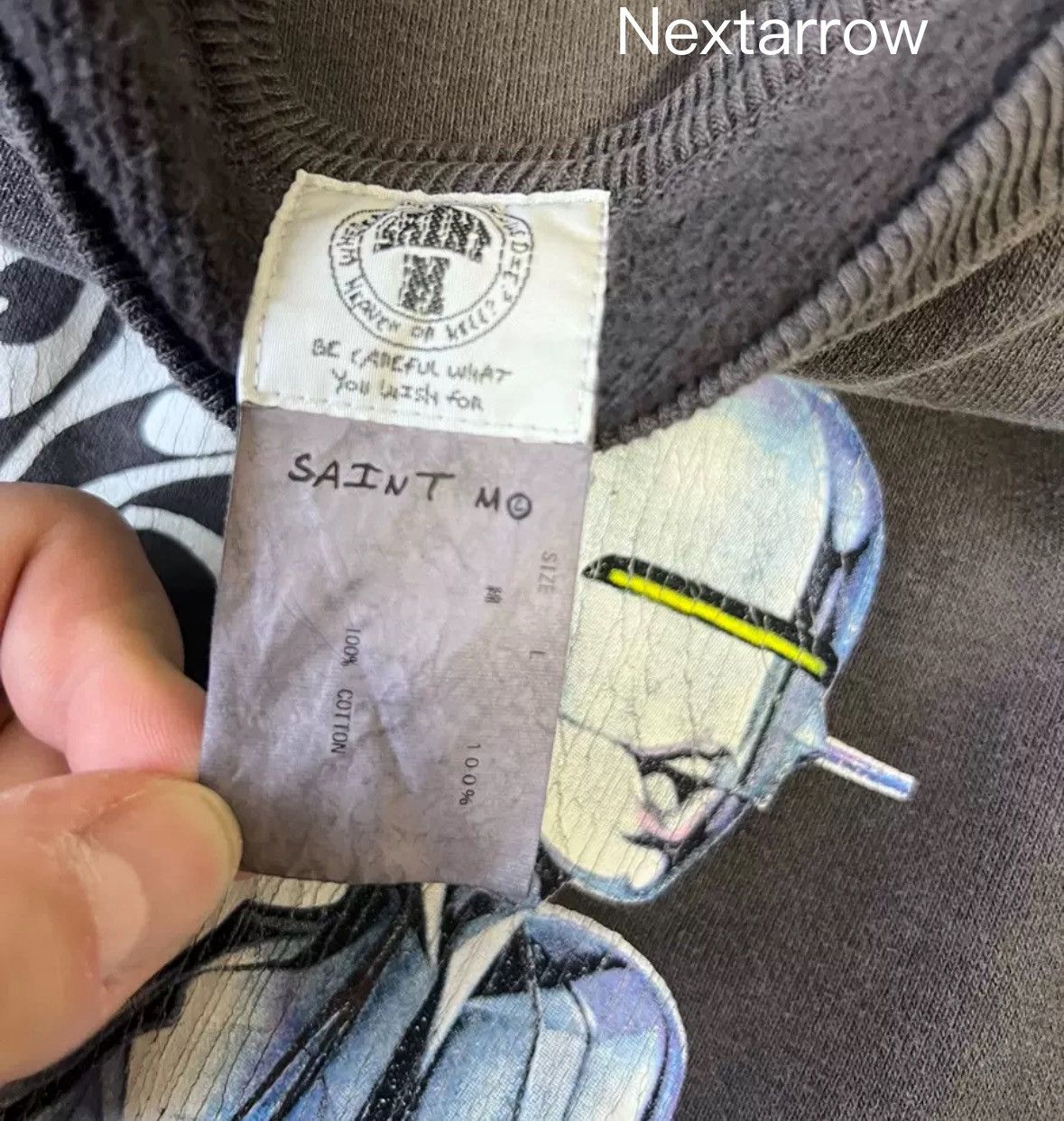 Saint Michael Saint Michael's Empty Mountain hoodie 2412-Nextarrow Size US M / EU 48-50 / 2 - 2 Thumbnail
