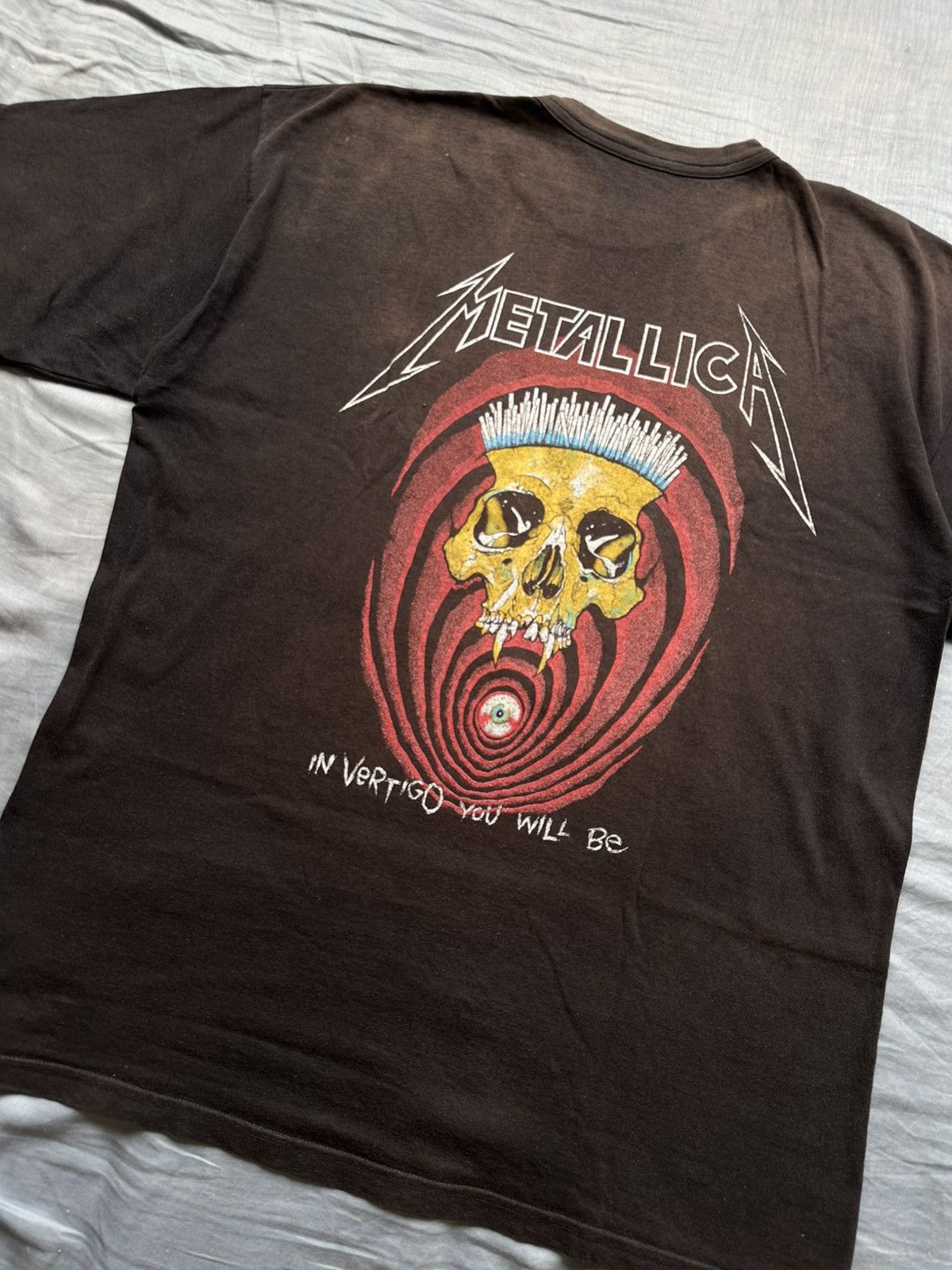 Band Tees Metallica the shortest straw 1988 vintage distressed t-shirt Size US XL / EU 56 / 4 - 6 Thumbnail