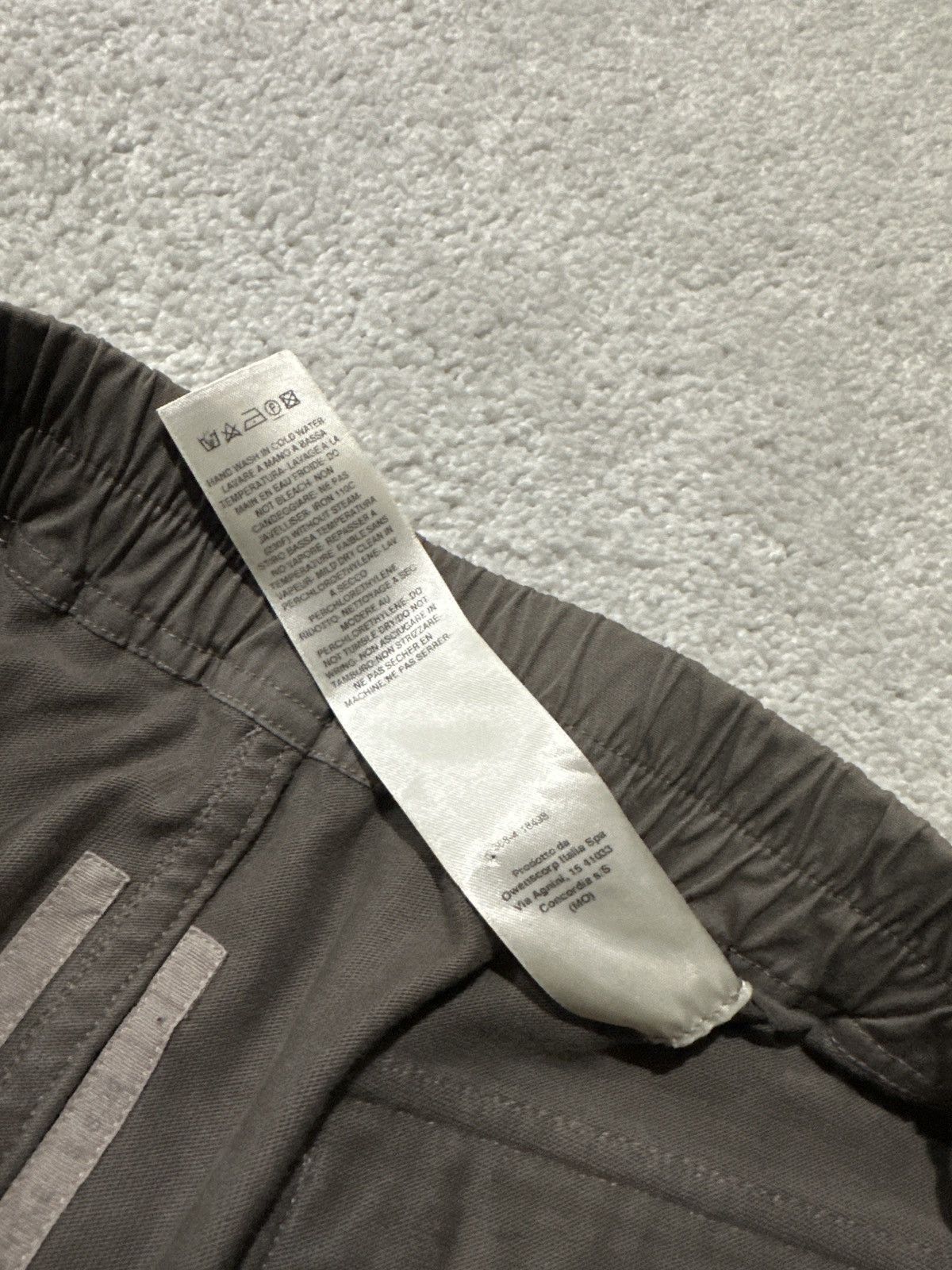 Rick Owens Rick Owens Fogachine Gray Mastaodon Joggers Size US 34 / EU 50 - 5 Thumbnail