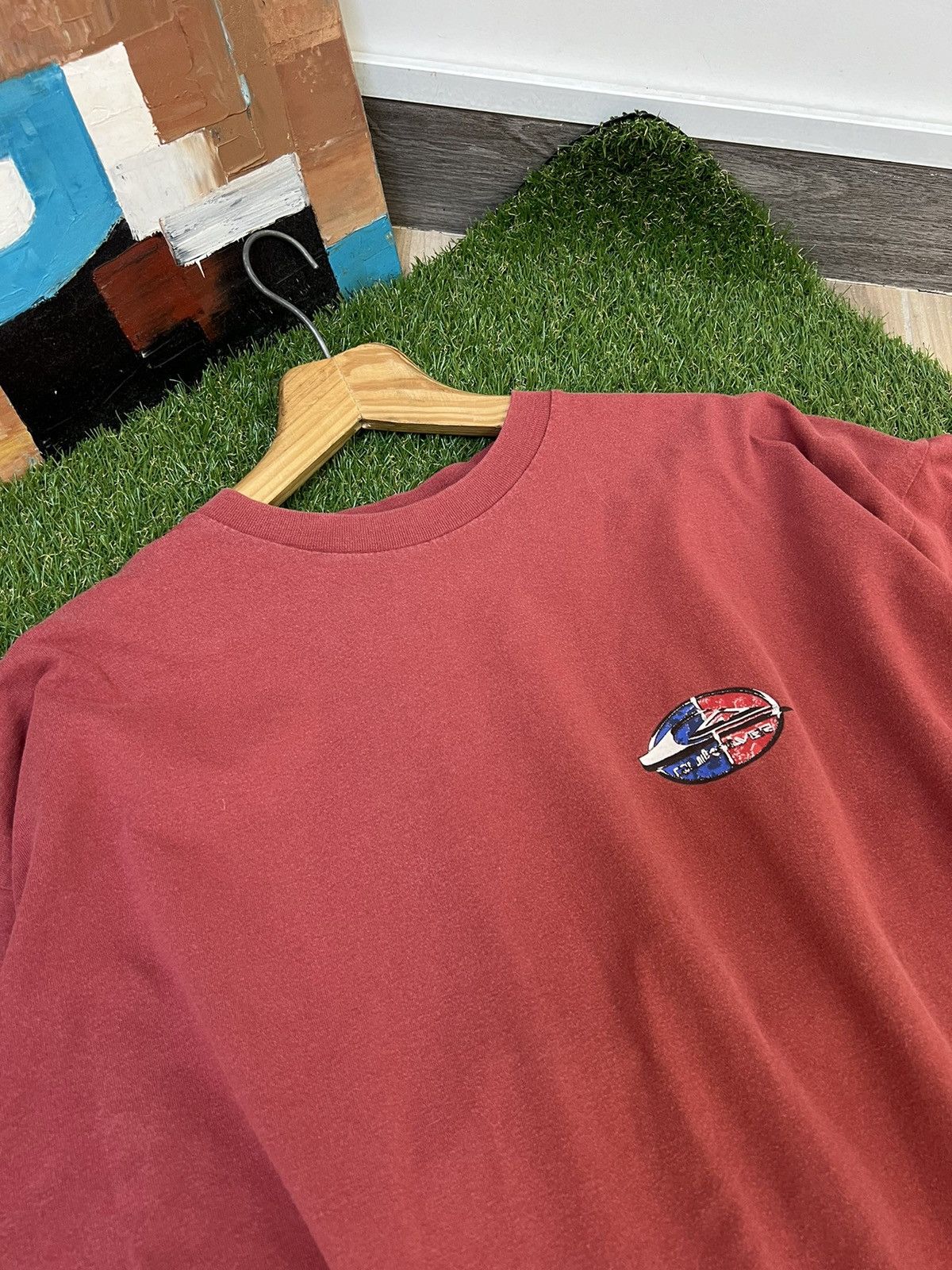 Quiksilver × Vintage VINTAGE RARE 90s‼️Quiksilver Silver Edition Surf T-Shirts Size US XL / EU 56 / 4 - 6 Thumbnail