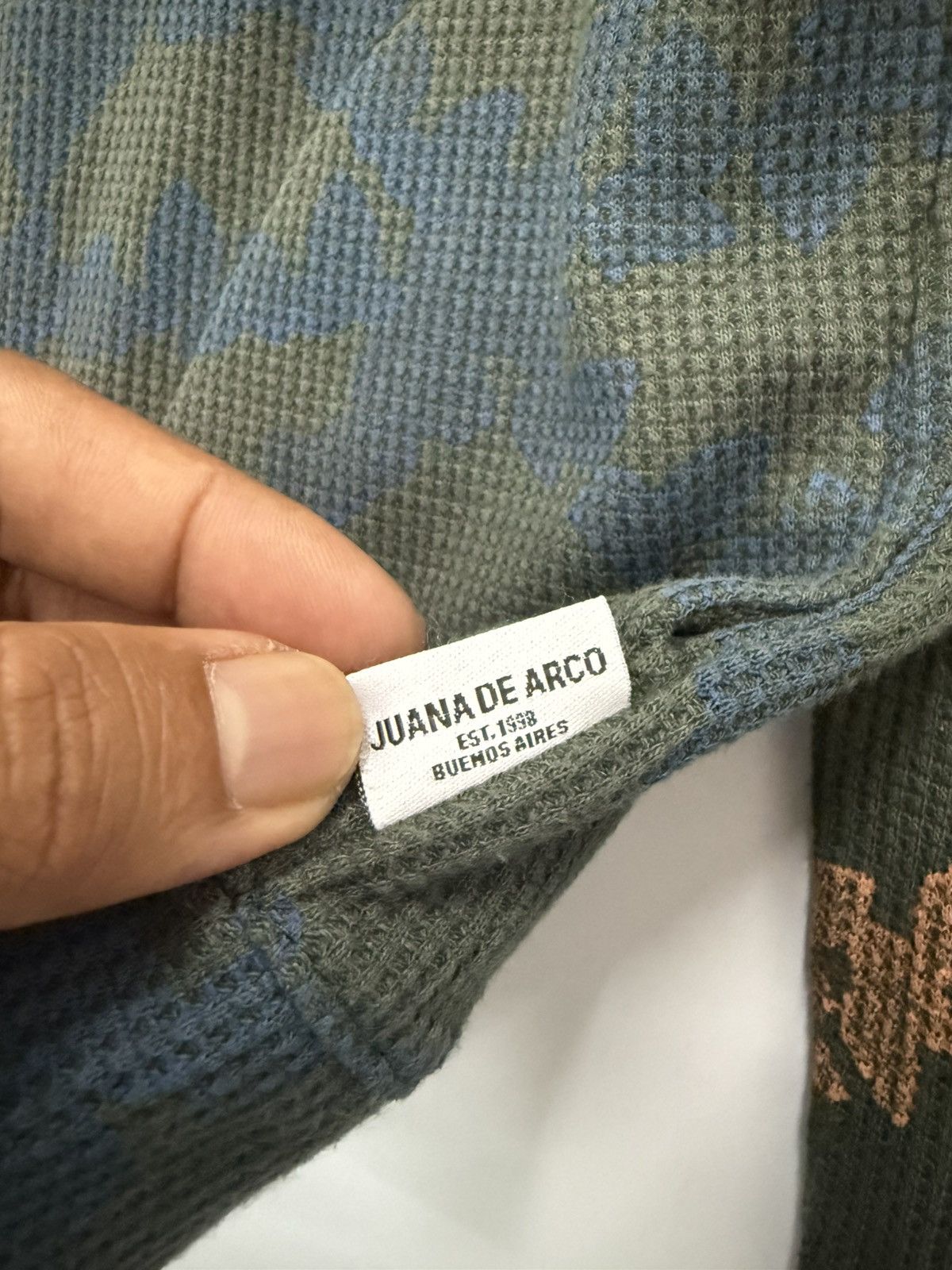 Other 🔥 Juana de Arco Cotton Waffle Full Zip Size M / US 6-8 / IT 42-44 - 7 Thumbnail