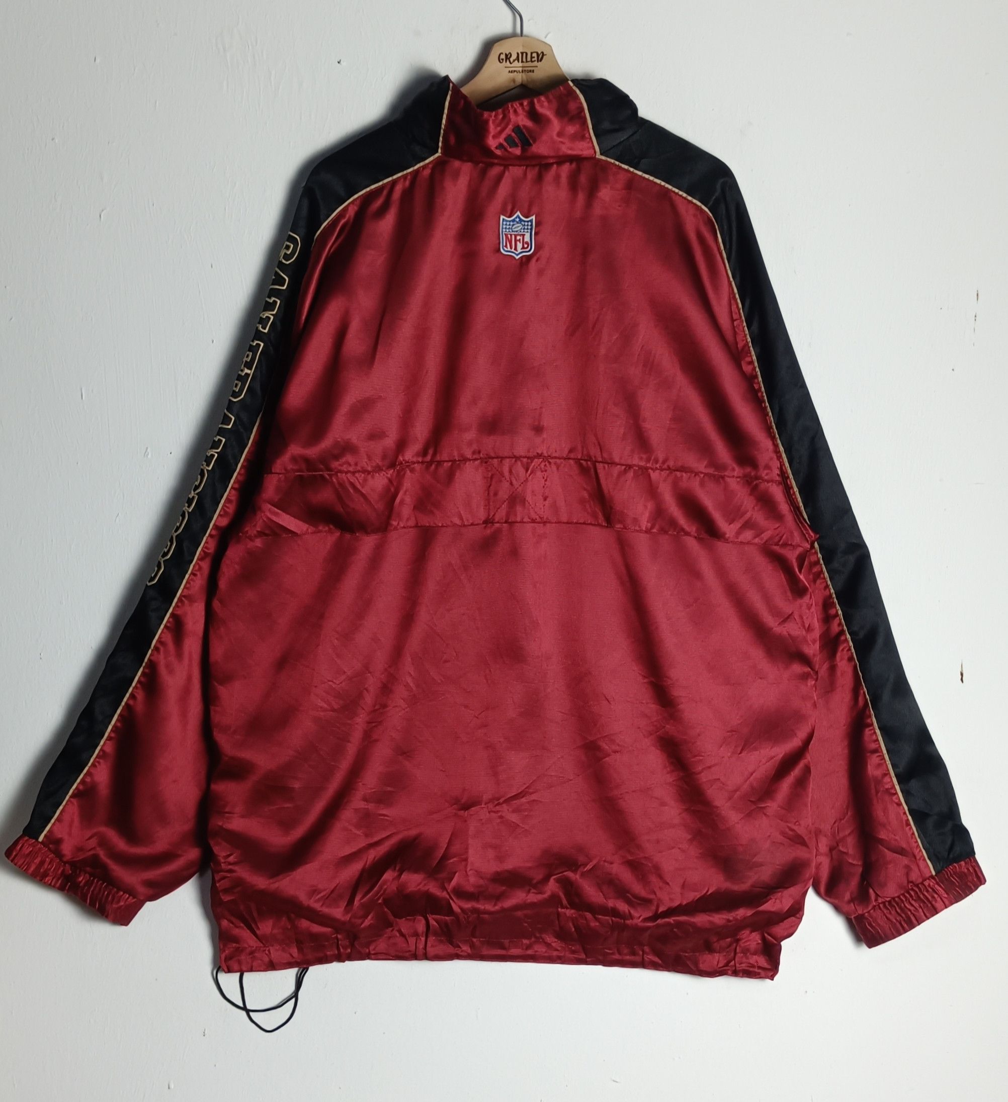 Adidas Vintage 90s💥 Adidas San Francisco NFL Size US XL / EU 56 / 4 - 8 Thumbnail