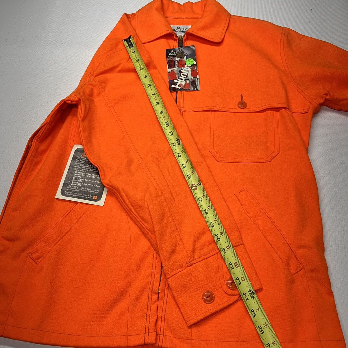 Vintage × Woolrich Woolen Mills VTG Woolrich Jacket Orange Blaze Hunting Zip Workwear 90s Size US M / EU 48-50 / 2 - 24 Thumbnail