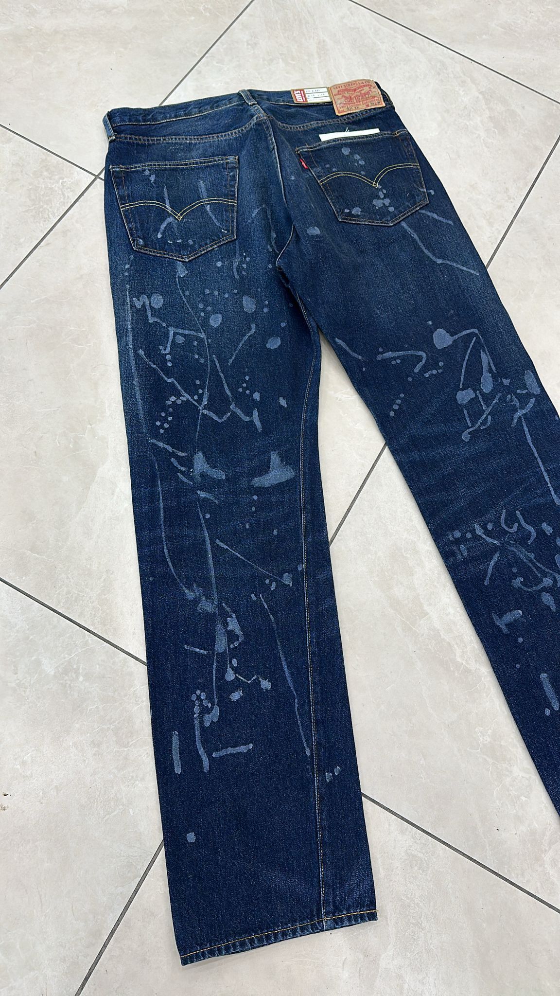 Levi's Vintage Clothing LVC Levi's Vintage Clothing 1955 501XX BigE Selvedge Jeans Size US 34 / EU 50 - 6 Thumbnail