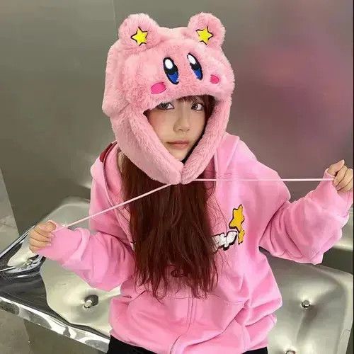 Other Kawaii Plush Hat Curdoroy Hat Size ONE SIZE - 1 Thumbnail