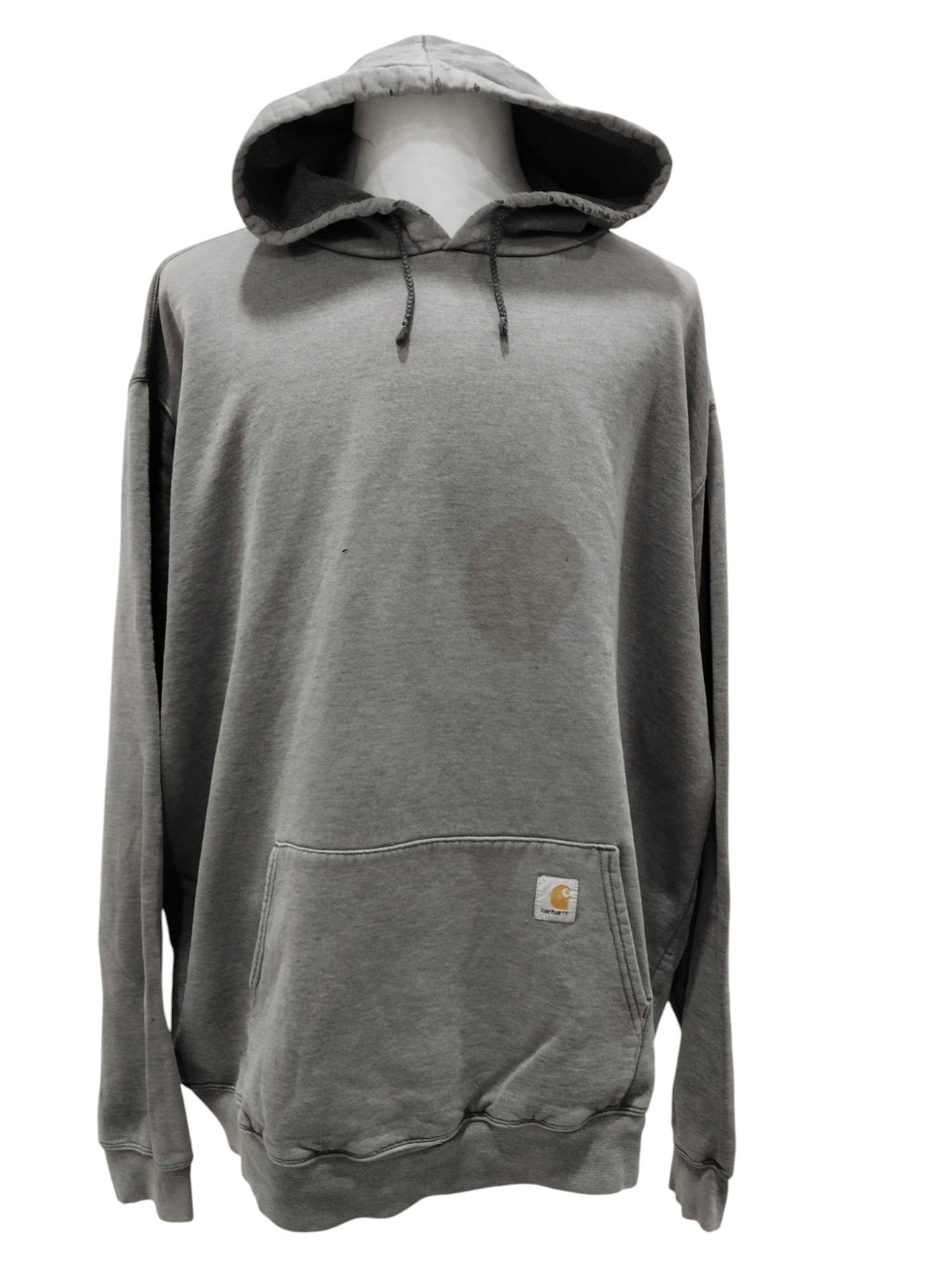 Carhartt × Vintage Vintage Carhartt Faded Distressed Hoodie Sweatshirt Size US XXL / EU 58 / 5 - 1 Thumbnail