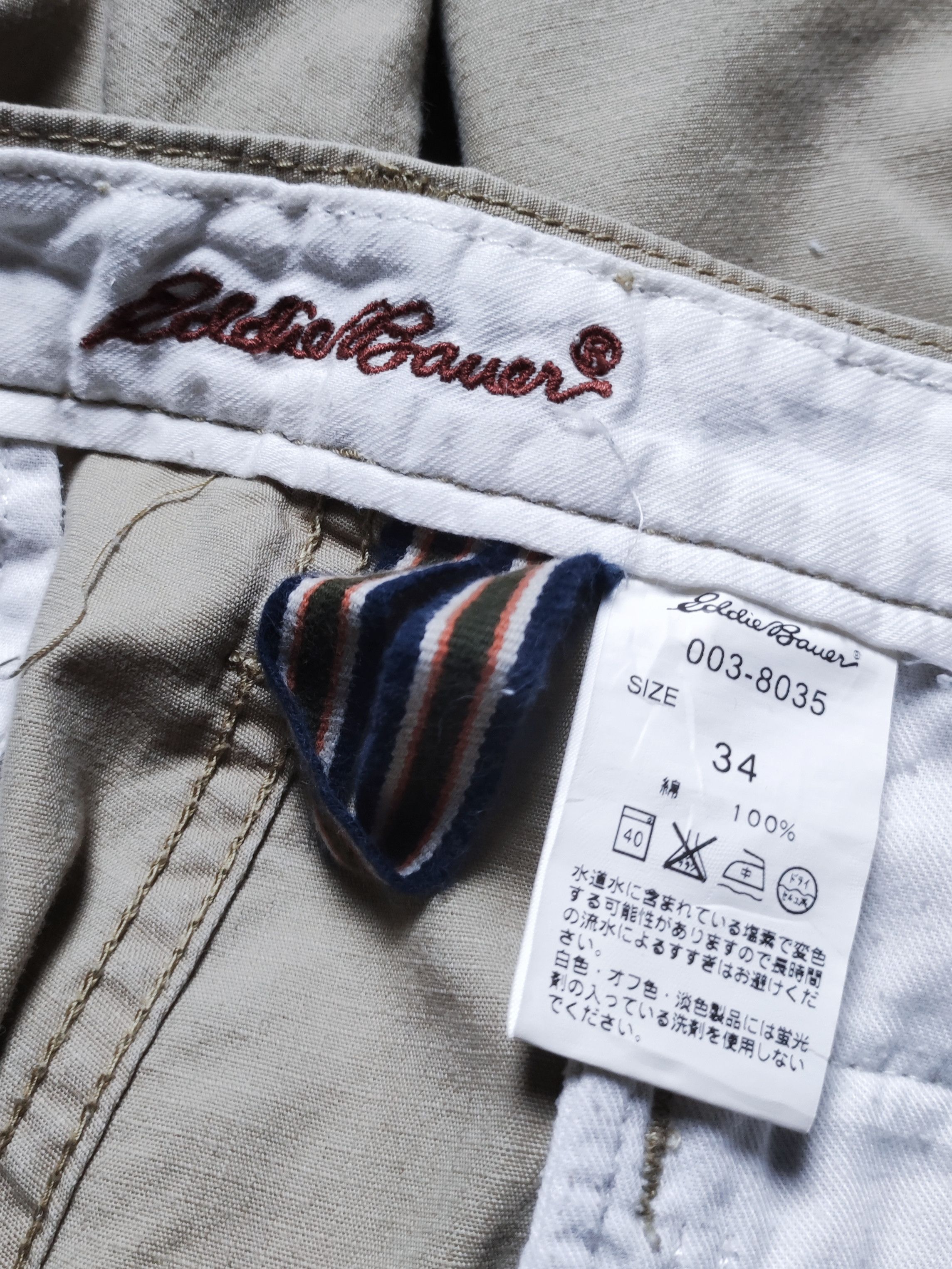 Other Eddie Bauer Ripstop Multipocket Cargo Trail Hiking 3/4 Pants Size US 35 - 5 Thumbnail
