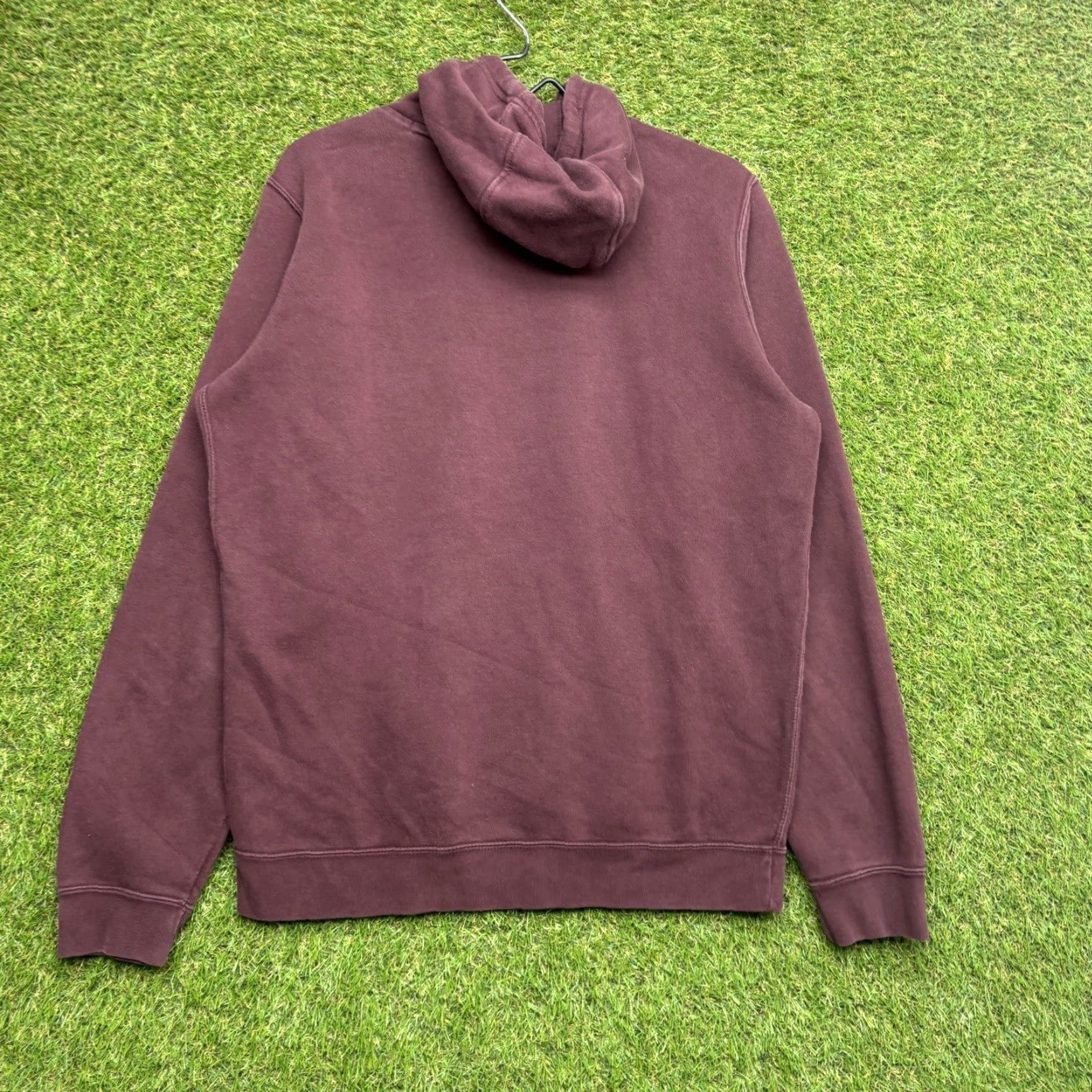 Nike Nike Hoodie Mens M Purple Cotton Polyester Fleece Pullover Sweatshirt Swoosh Logo Regular Size US M / EU 48-50 / 2 - 2 Thumbnail