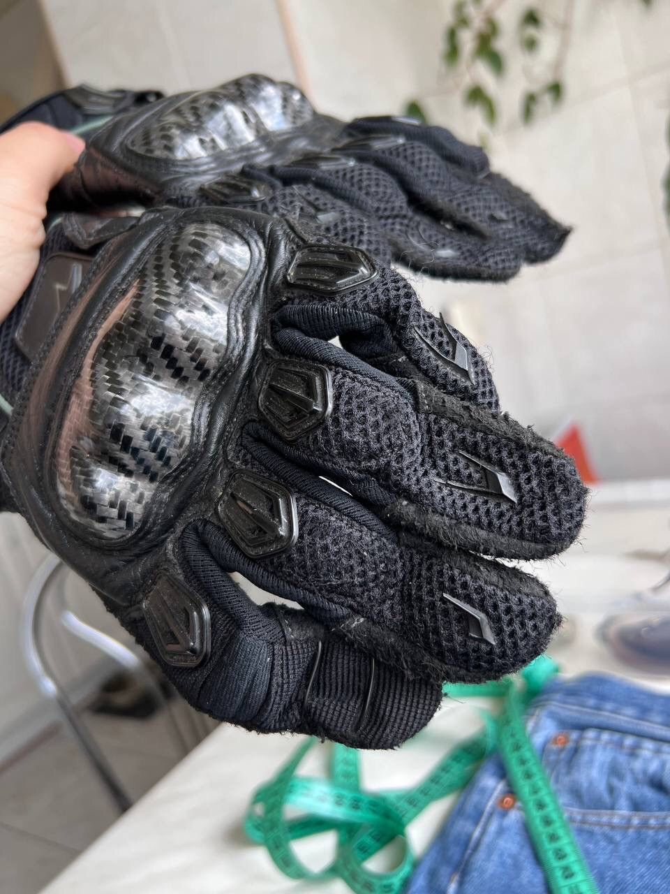 Alpinestars Vintage Alpinestars Black Leather Gloves Motorcycle Racing Size ONE SIZE - 5 Thumbnail