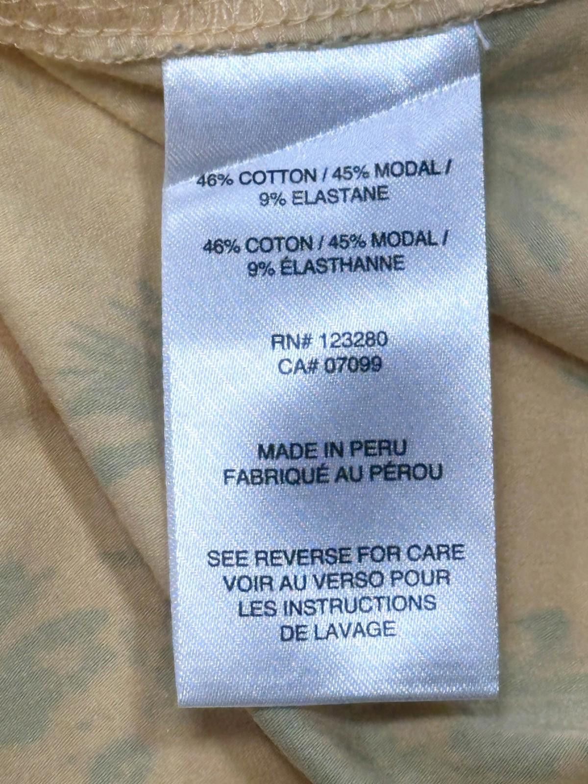 TravisMathew Travis Mathew Floral Patterned Button Up Shirt Yellow Men L Size US L / EU 52-54 / 3 - 6 Thumbnail