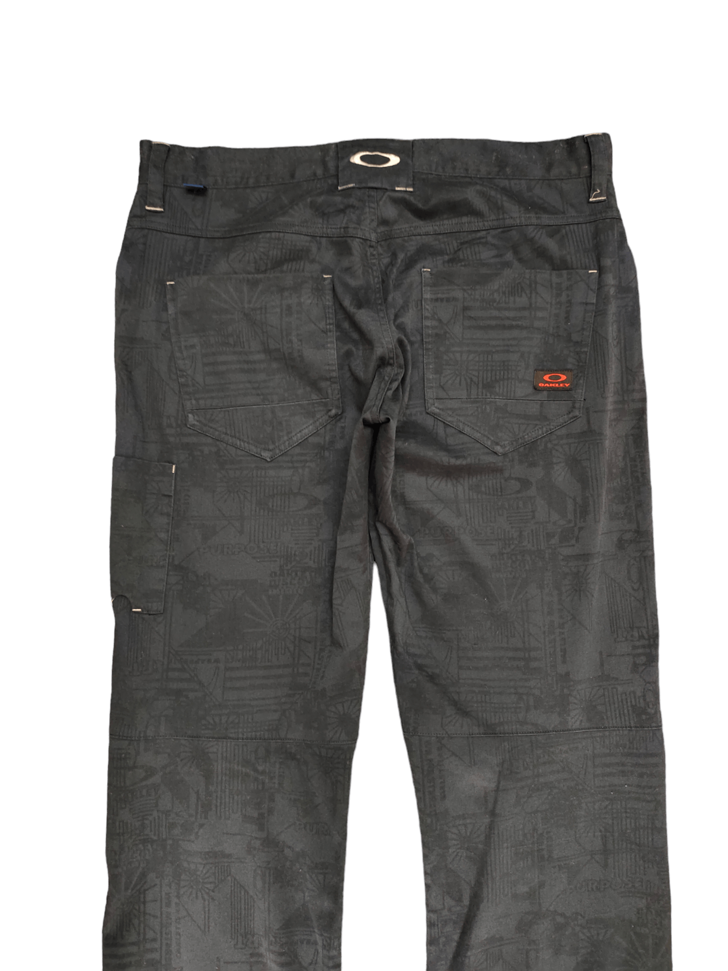 Oakley Vintage Oakley Fullprint Pants Y2k Streetwear Gorpcore Size US 36 / EU 52 - 1 Thumbnail