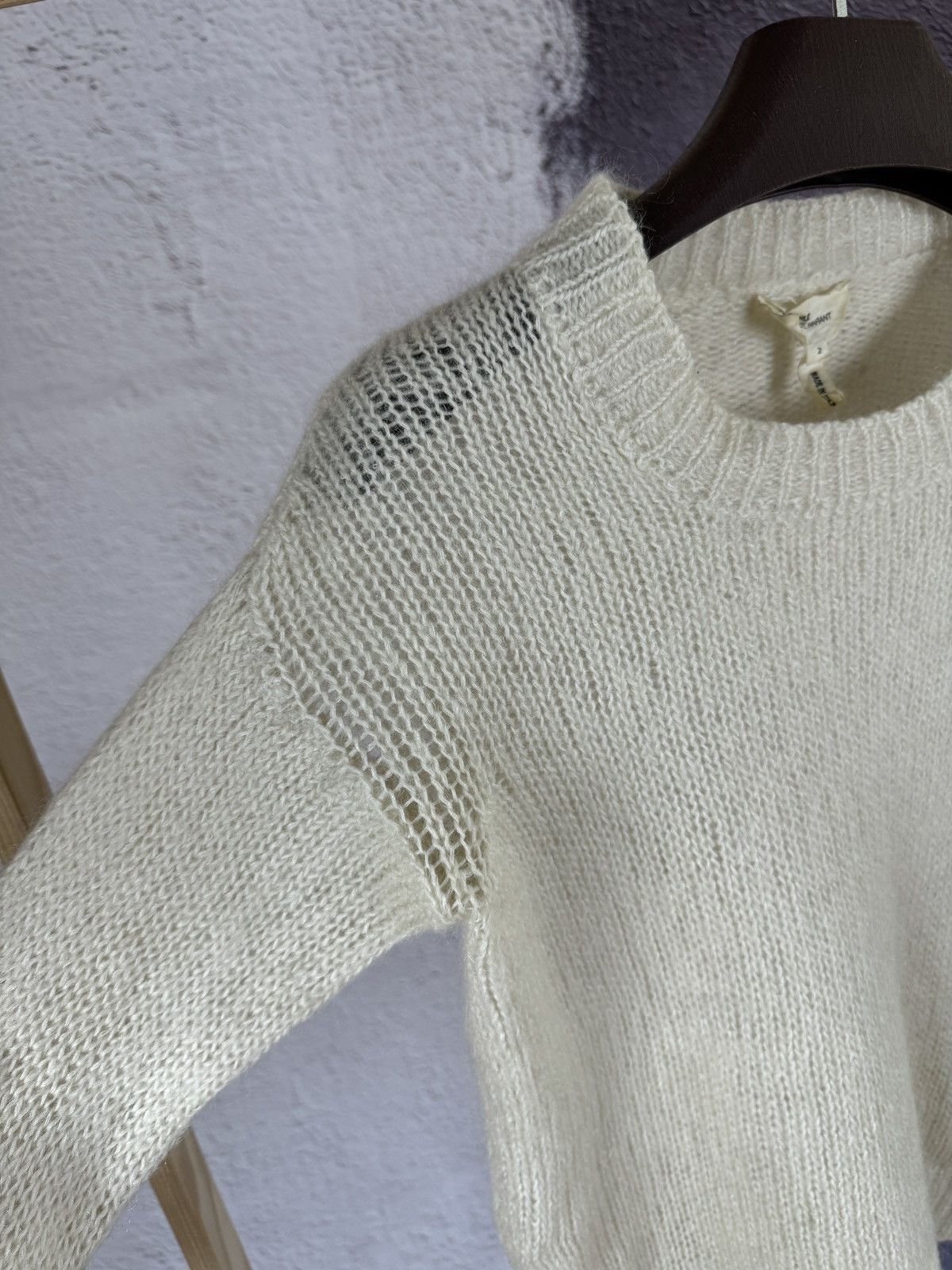 Isabel Marant Isabel Marant Etoile beige super kid mohair oversize sweater Size XS / US 0-2 / IT 36-38 - 12 Thumbnail