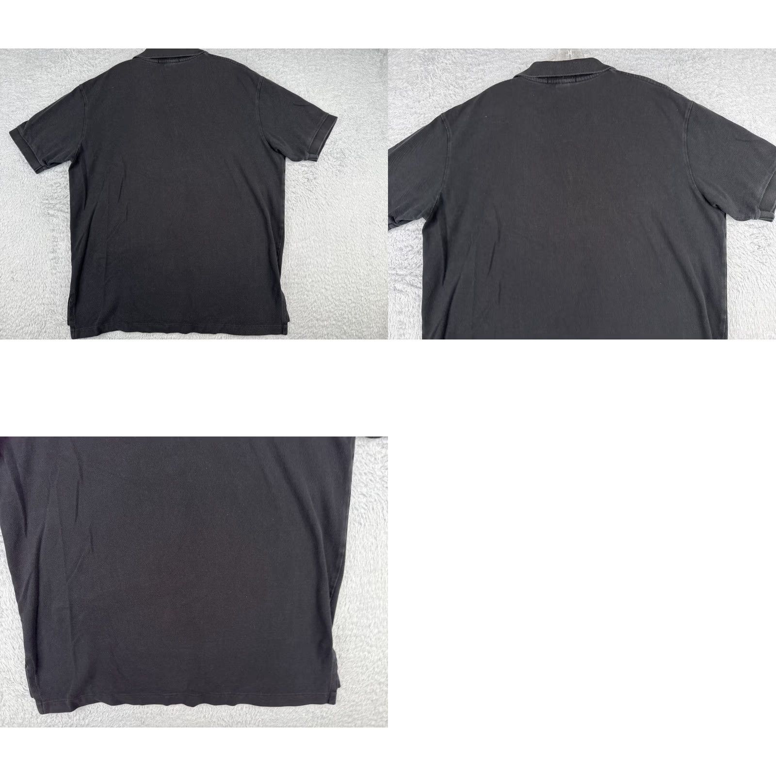 Polo Ralph Lauren VINTAGE Polo Ralph Lauren Polo Shirt Men 2XL Black 100% Cotton Jersey Slim Short Sleeve Size US XXL / EU 58 / 5 - 9 Thumbnail
