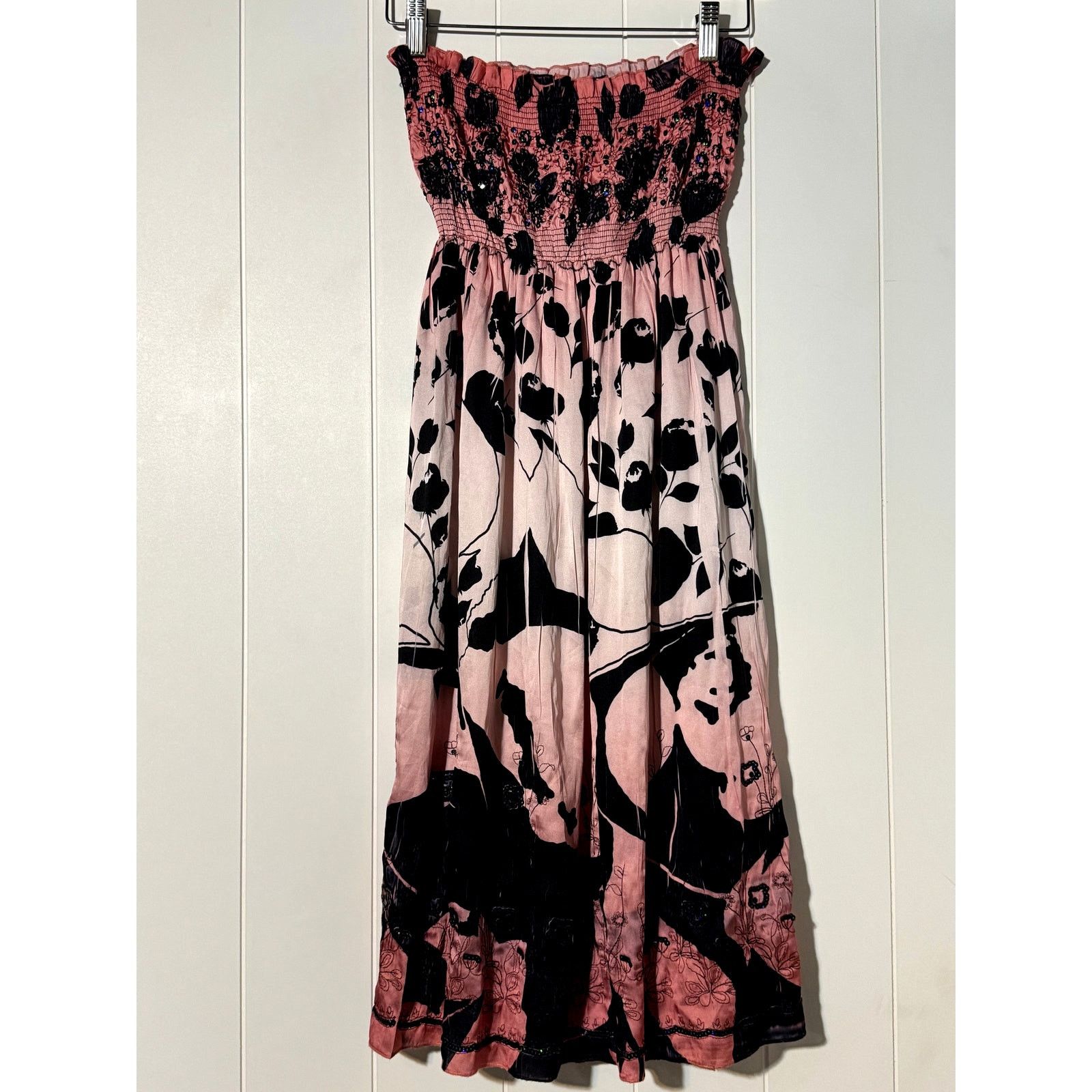 Anthropologie Lapis Anthropologie Dress Tube Strapless Sequin One Size Size ONE SIZE - 1 Thumbnail