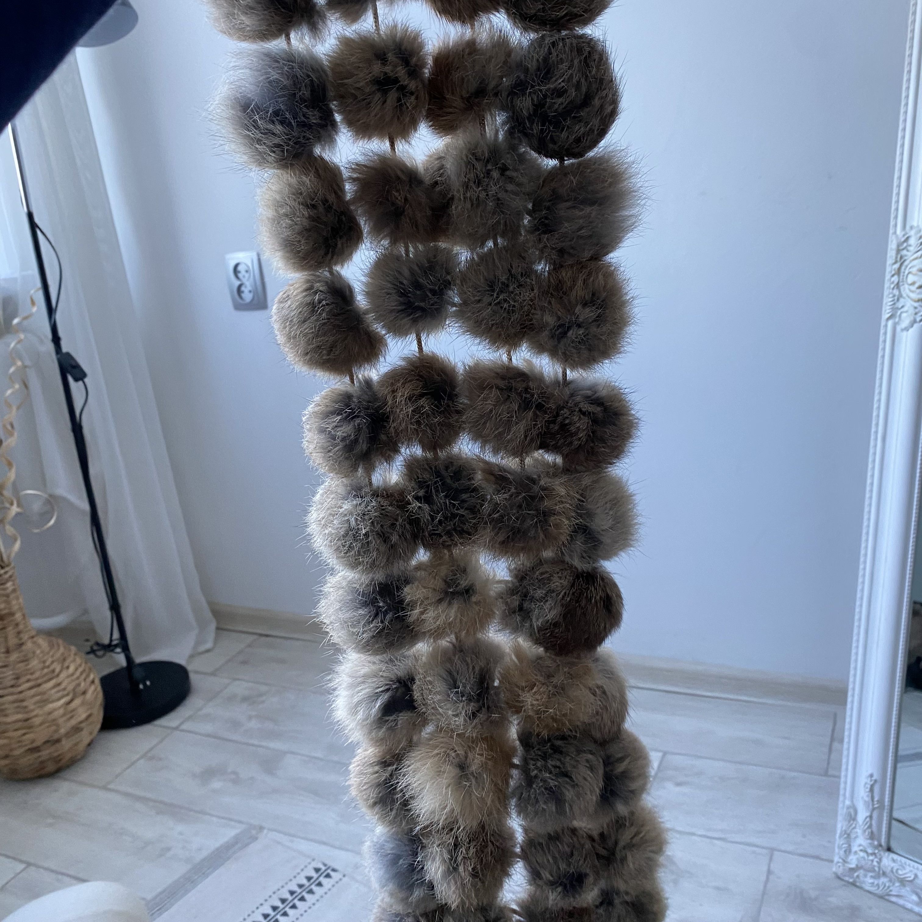Japanese Brand Vintage 90s Real Fur Scarf Luxury designer Size ONE SIZE - 4 Thumbnail