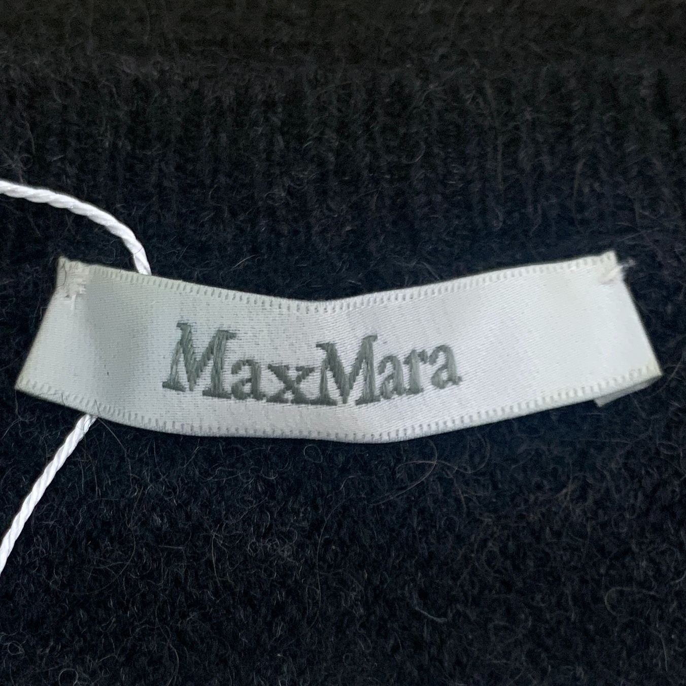 Other MaxMara Black Fringe Wool Blend Crew-Neck Sweater Size S Size S / US 4 / IT 40 - 4 Thumbnail