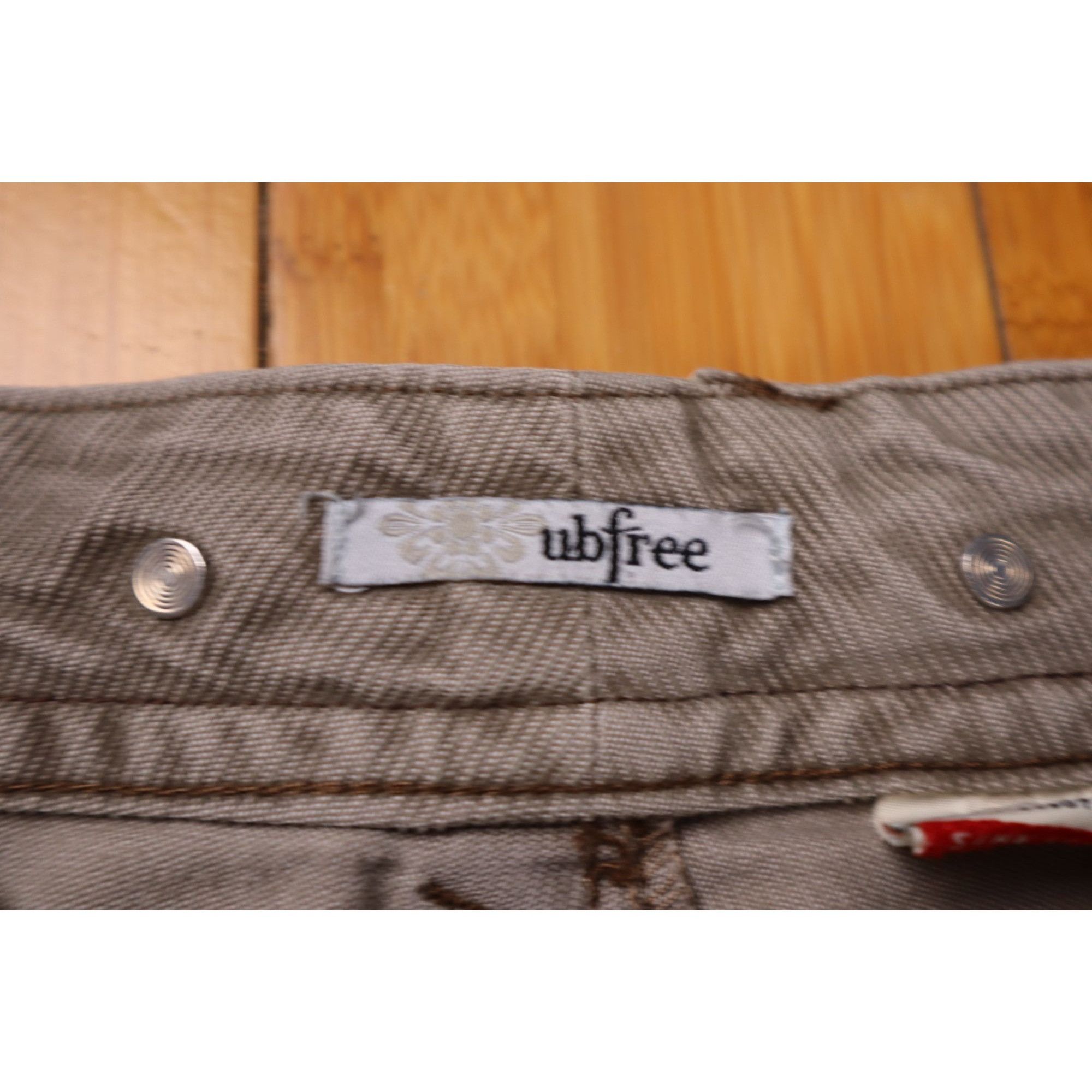 Other Ubfree Corduroy Flare Pants - Size 1 - Y2K Studio Wardrobe - Size 25" / US 0 / IT 36 - 6 Thumbnail