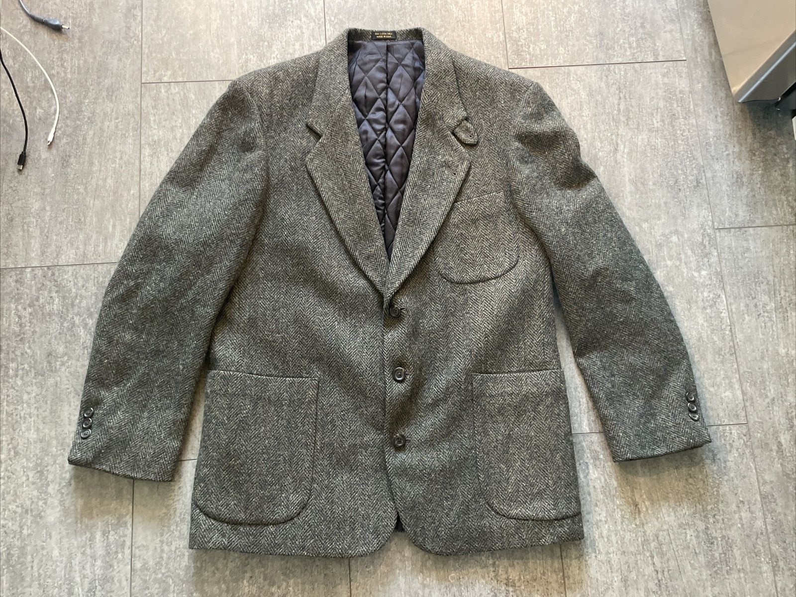L.L. Bean LL Bean Thinsulate Lined 3 Button Blazer Jacket Medium Size 40R - 1 Thumbnail