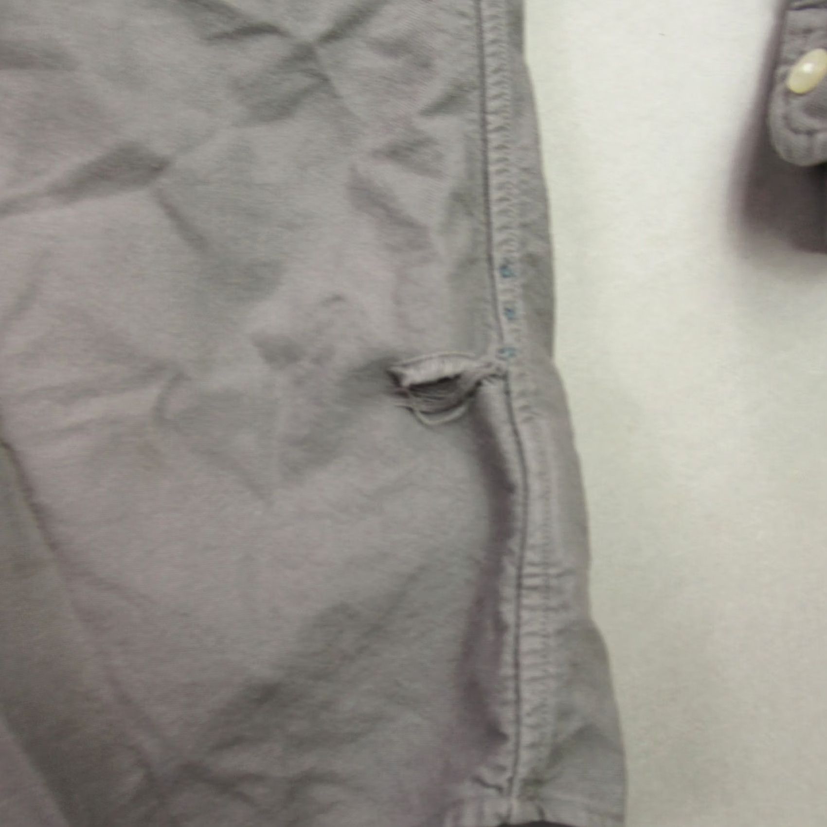 Polo Ralph Lauren Ralph Lauren Shirt Mens 2XL Long Sleeve Lightweight Button Front Gray Classic Size US XXL / EU 58 / 5 - 3 Thumbnail
