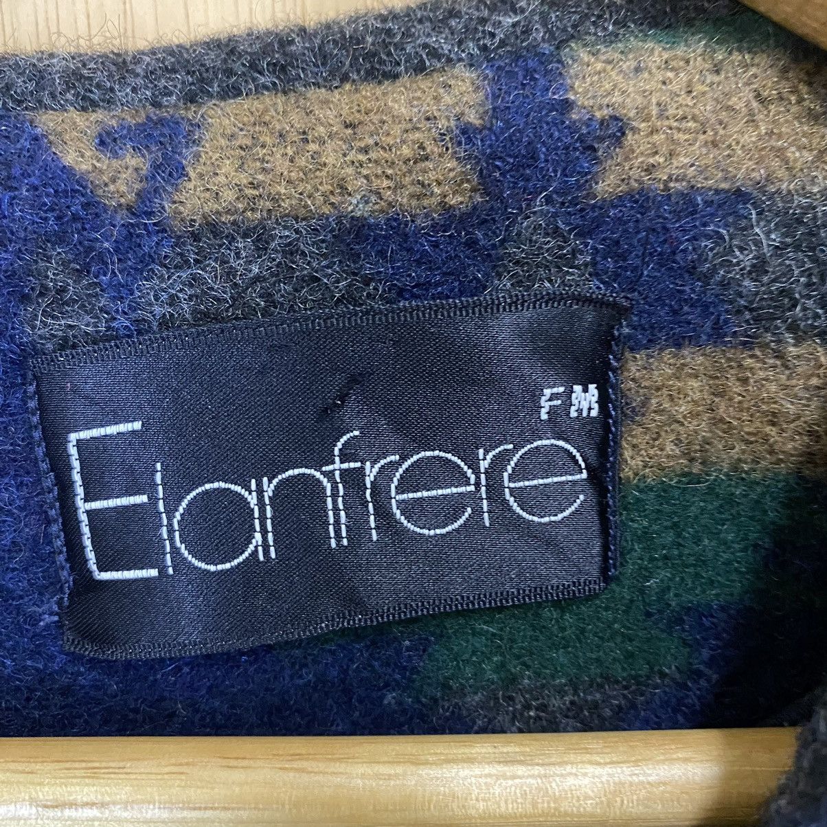 Japanese Brand Elanfrere Navajo Native Wool Jacket Size US M / EU 48-50 / 2 - 11 Thumbnail