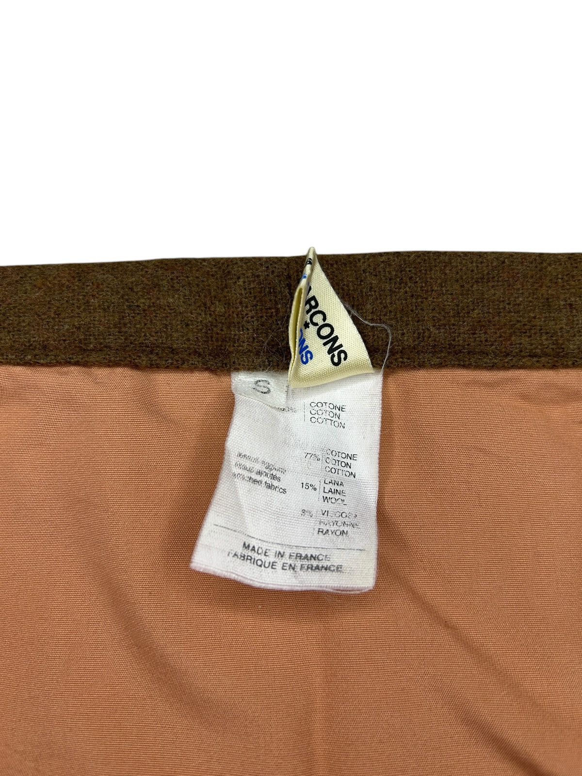 Comme des Garcons F/W 99 Patchwork Wrap Skirt Size 27" / US 4 / IT 40 - 6 Thumbnail