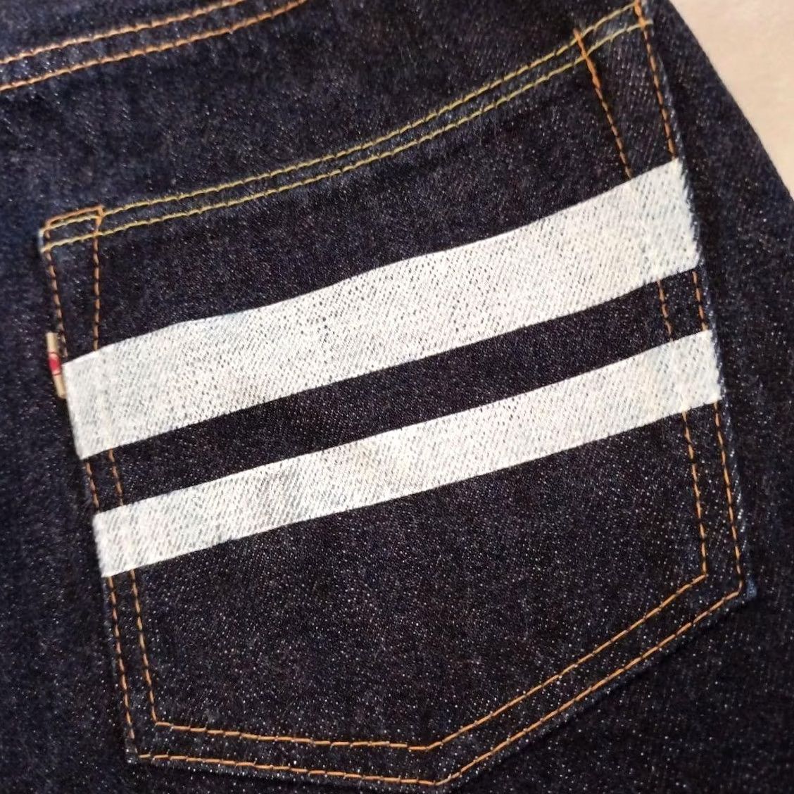 Momotaro Jeans Momotaro Jeans 0905SP Denim Navy Indigo W31 Mens Size US 31 - 3 Thumbnail
