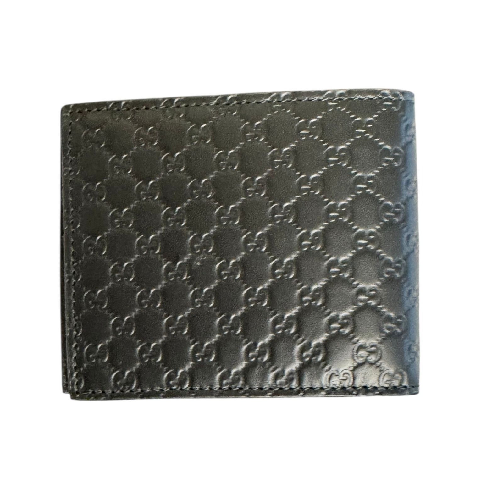 Gucci Gucci Microguccisima Leather Bifold Wallet in Black Size ONE SIZE - 2 Thumbnail