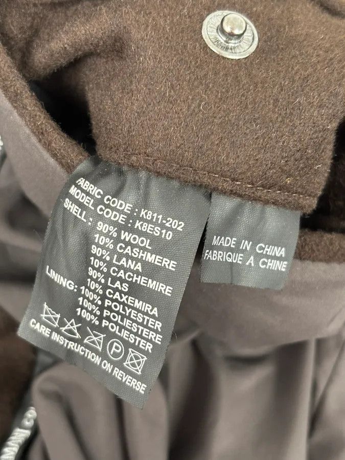 Armani Collezioni Armani Officer Brown Wool Pocket Jacket Size US M / EU 48-50 / 2 - 13 Thumbnail