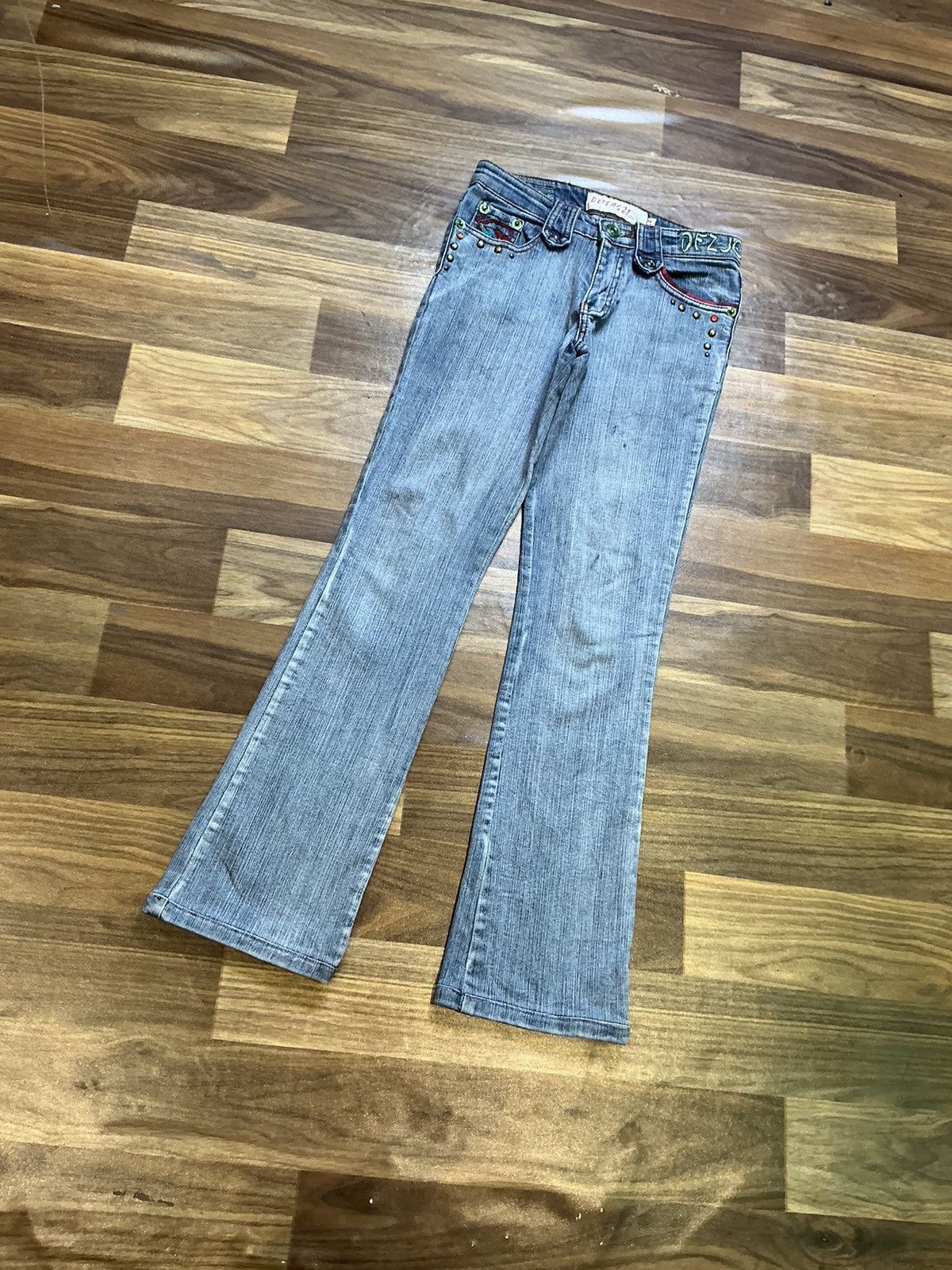Designer Vintage DFZ jeans Size 28" / US 6 / IT 42 - 3 Thumbnail