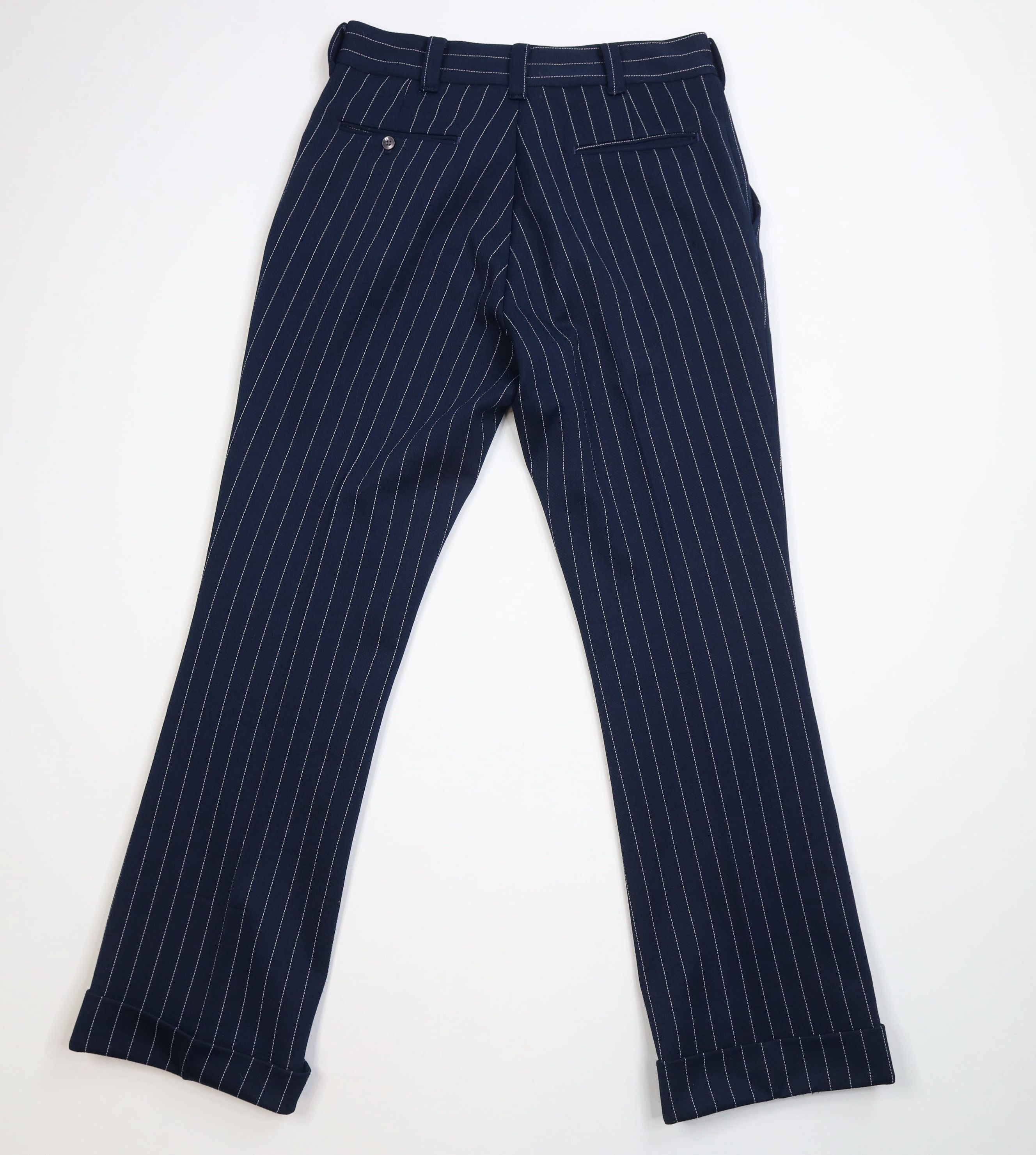 Vintage 70s Streetwear Knit Flared Wide Leg Chino Pants USA