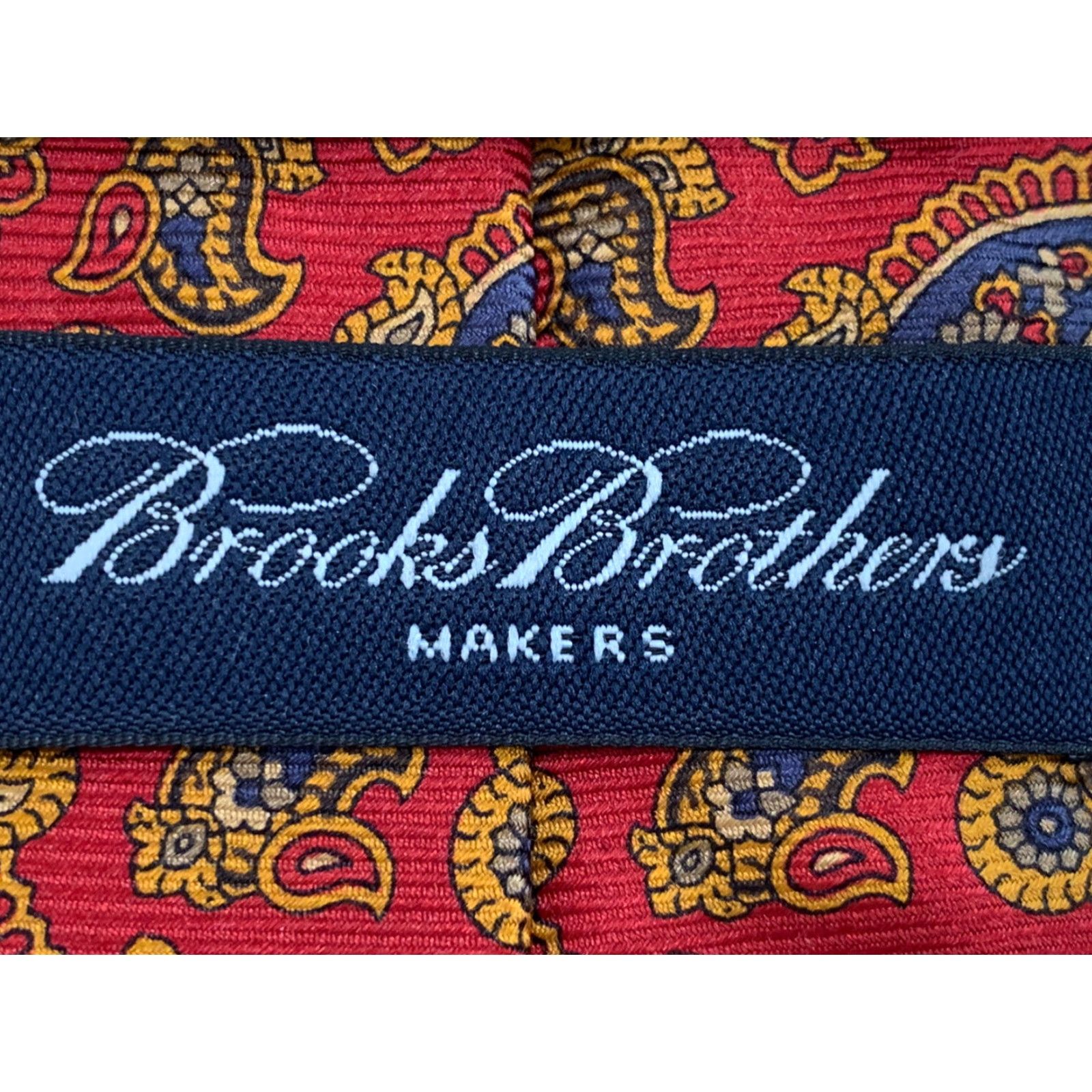 Brooks Brothers Brooks Brothers Makers Tie 100% Silk Men Tie Multicolor Pre-owned Size ONE SIZE - 3 Thumbnail
