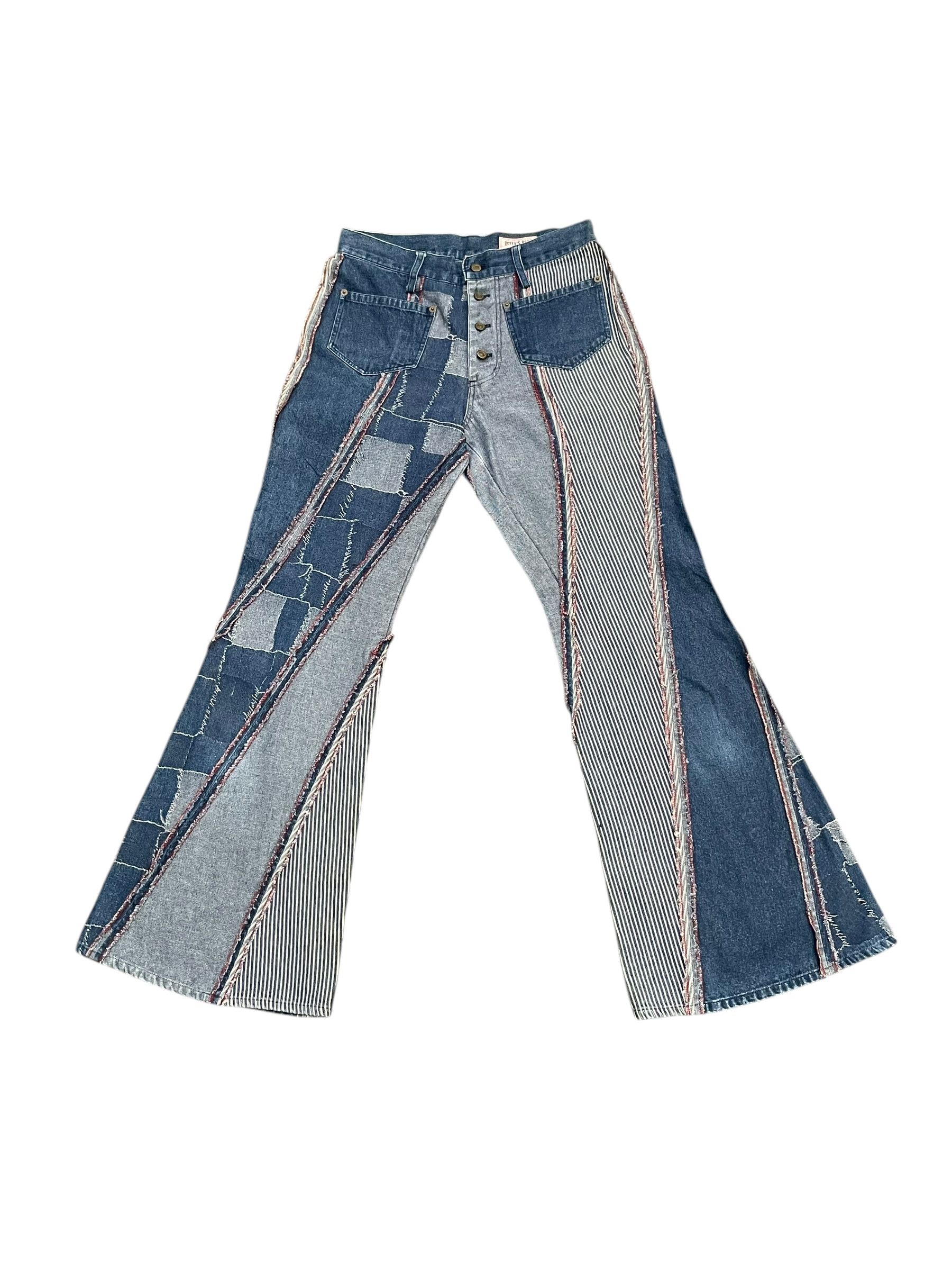 Japanese Brand Vintage Flare Betty Blue Shinji Abe Custom Denim Size 29" - 1 Thumbnail