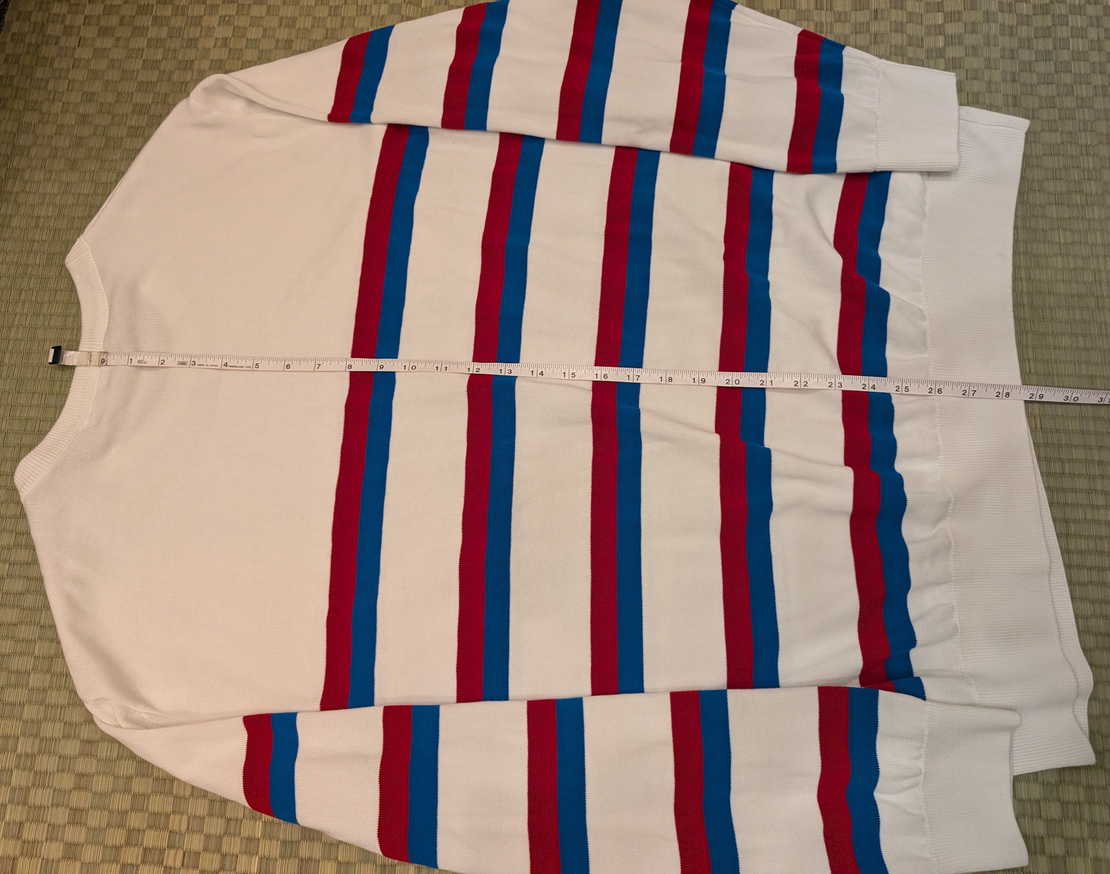 Lacoste Lacoste Knit Striped Sweater Men's Size 3XL *small flaw Size US XXL / EU 58 / 5 - 6 Thumbnail