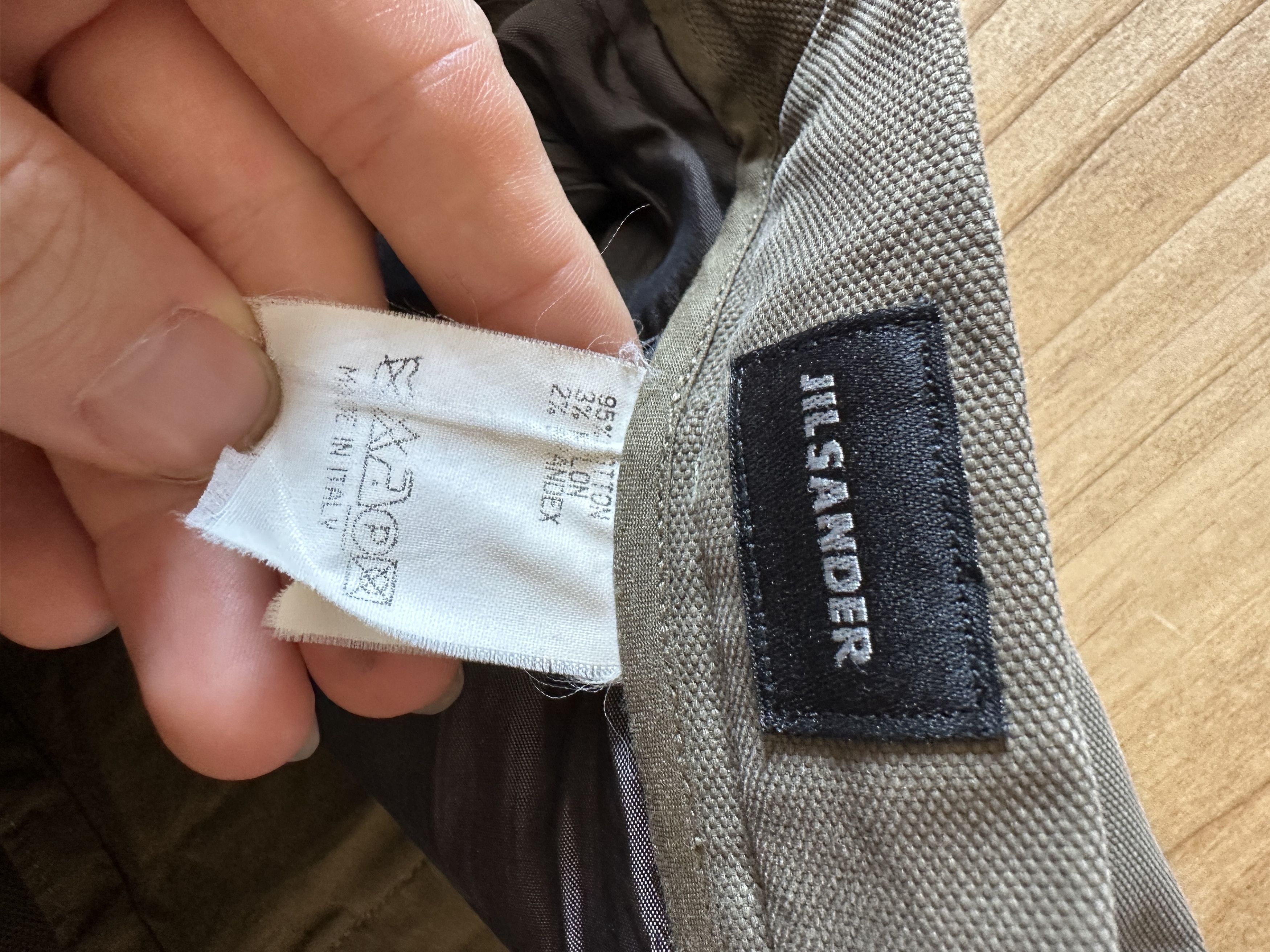 Jil Sander Jil Sander Straight Leg Trousers Size US 34 / EU 50 - 5 Thumbnail