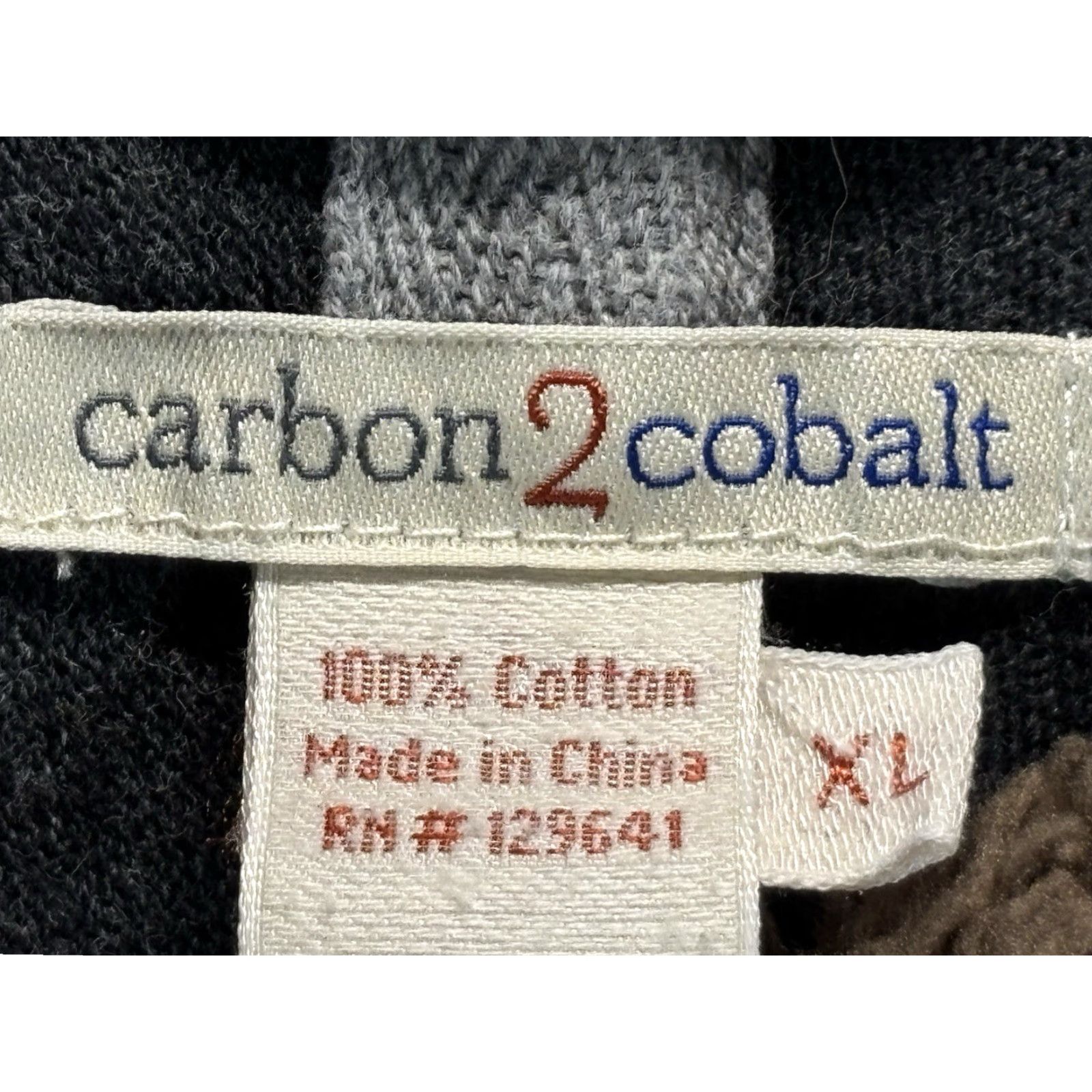 Carbon2Cobalt CARBON 2 COBALT Knit Sweater XL Mens Blue Pullover 1/4 Snap Cotton Casual Fall Winter Size US XL / EU 56 / 4 - 4 Thumbnail