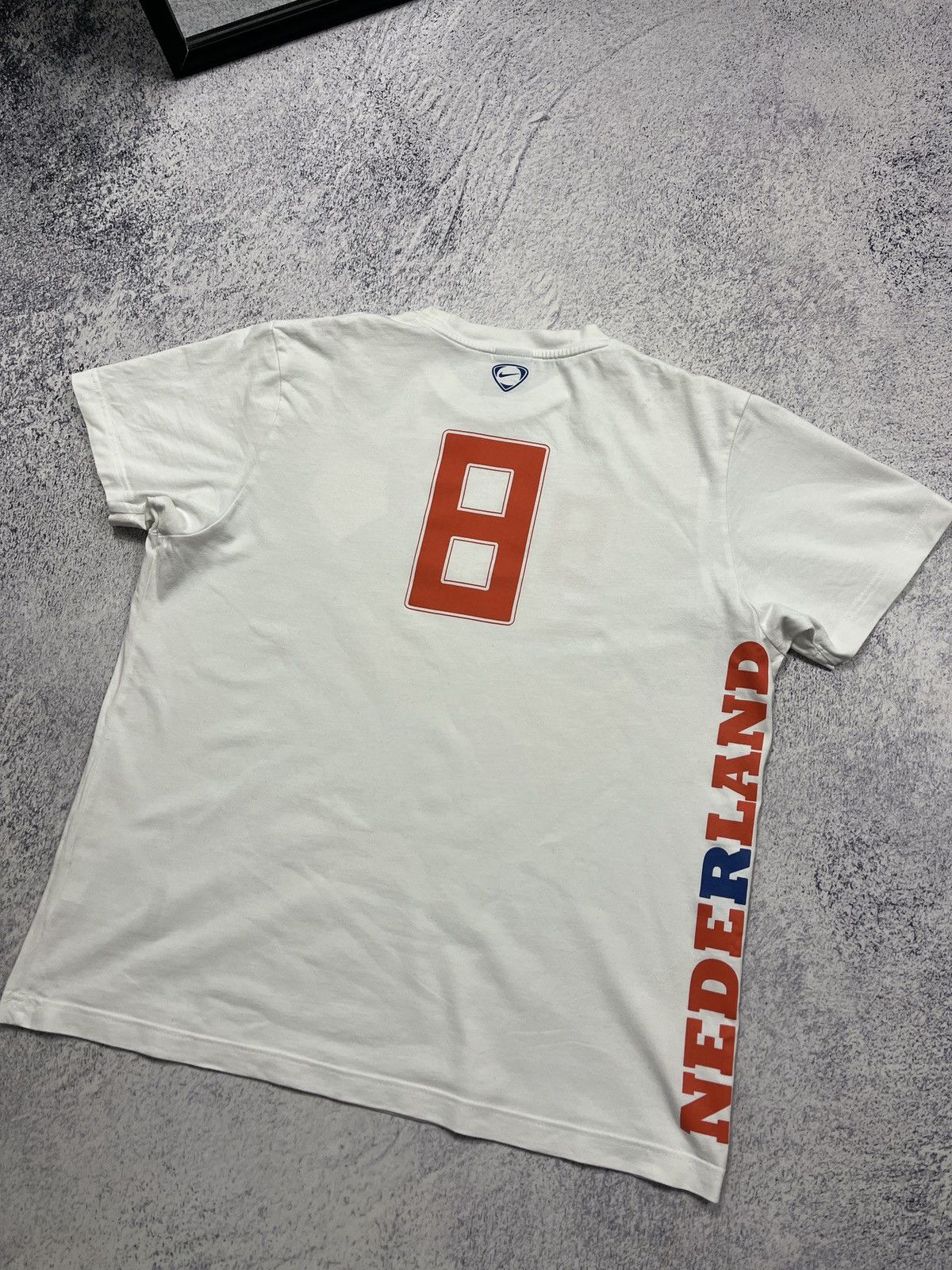 Nike Nike Vintage T Shirt Netherlands Rafael Van Der Vaart 8 KNVB Size US XL / EU 56 / 4 - 8 Thumbnail