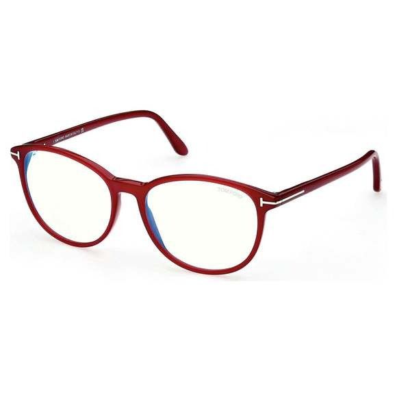 image of NWT Tom Ford Ft5810-B-074-53 53Mm Glasses in Red, Men's