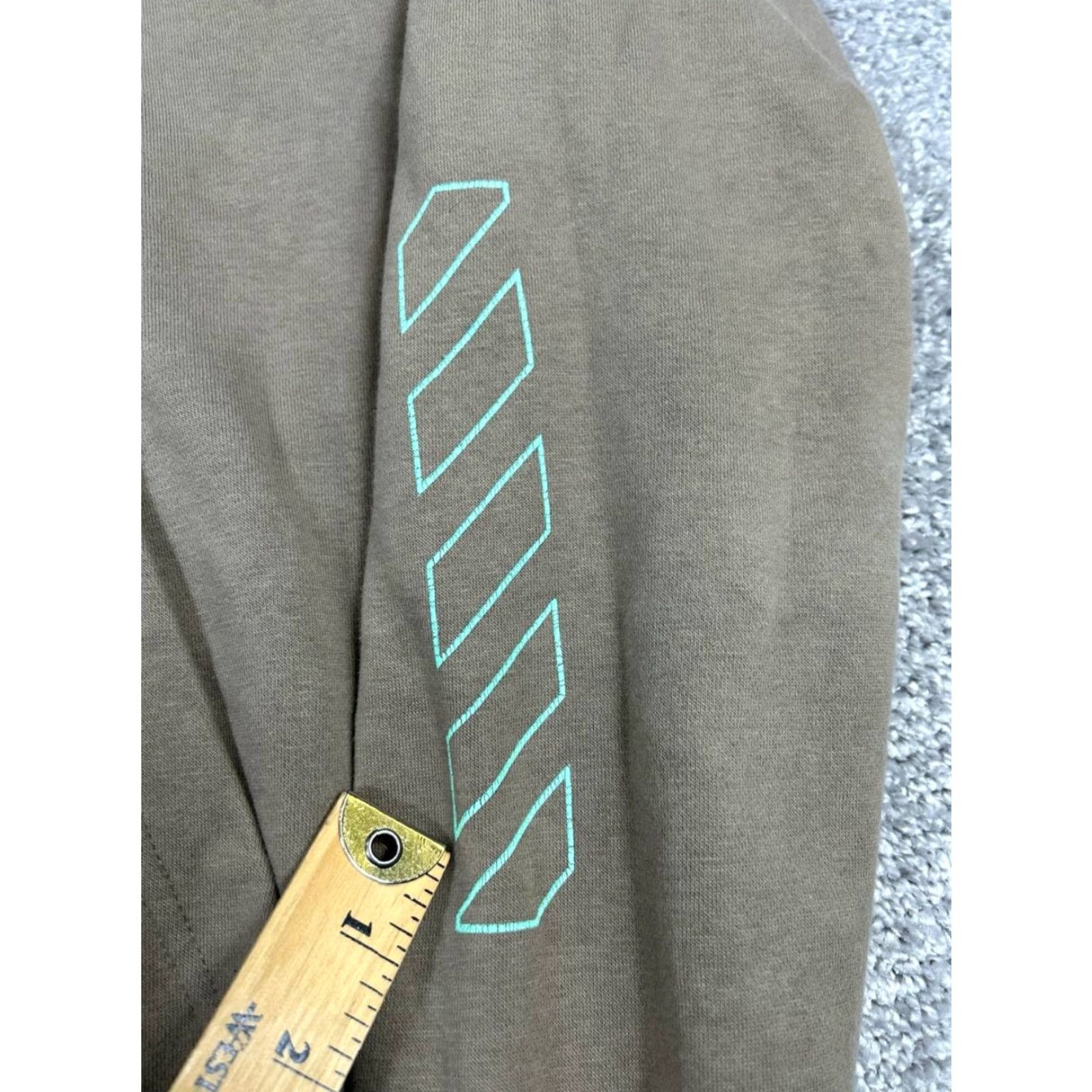 Nike Nike Air Hoodie Mens Medium Brown Blue Cotton Pullover Pullover Hoodie Sweatshirt Sports 90s Mens Size US M / EU 48-50 / 2 - 6 Thumbnail