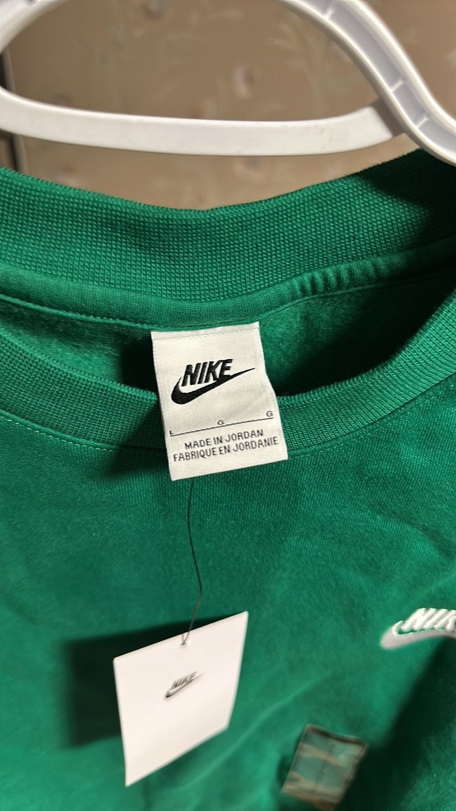 Nike Nike Men’s Crewneck Logo Crewneck Sweater Size US L / EU 52-54 / 3 - 2 Thumbnail