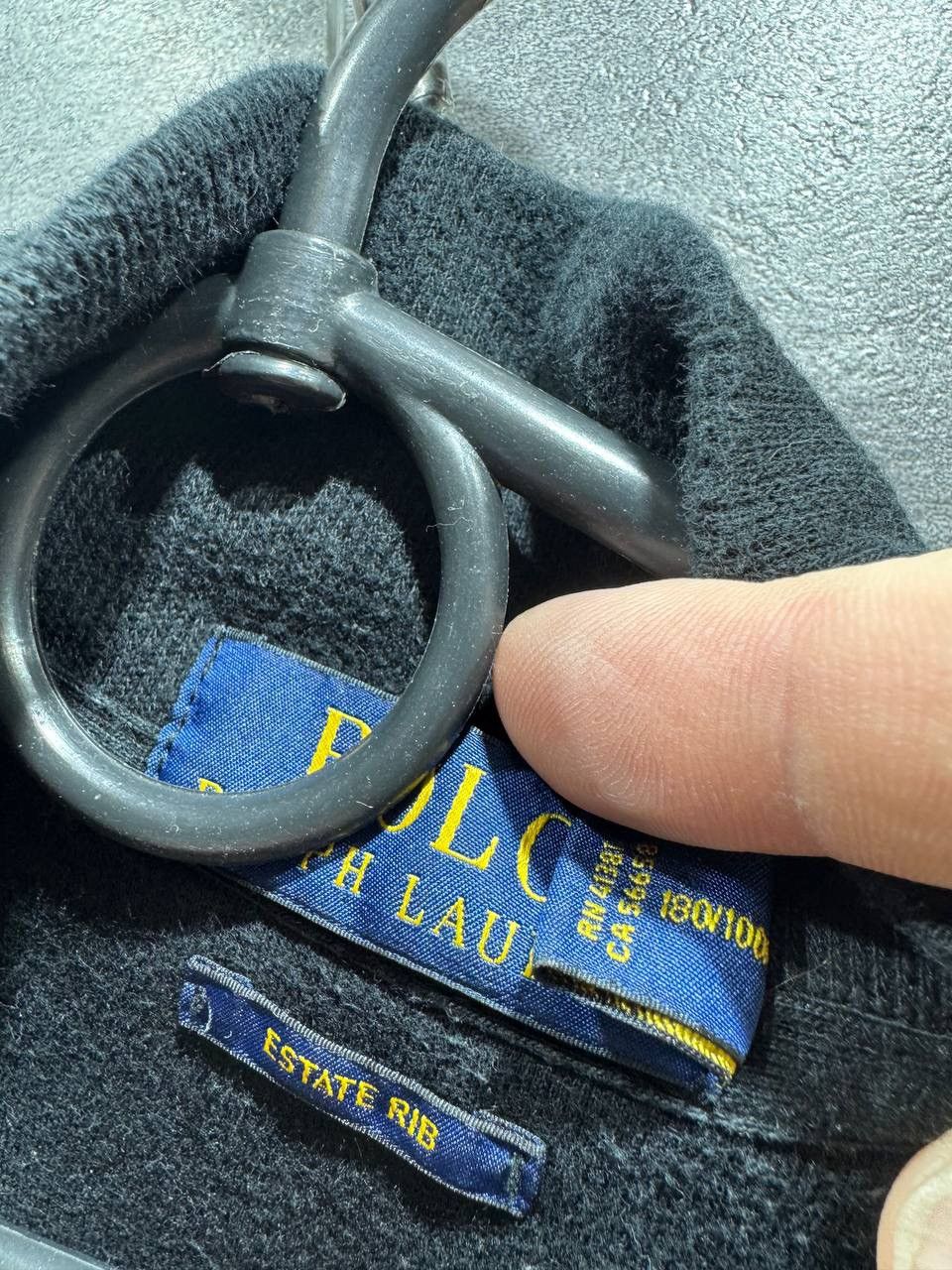 Vintage Vintage Polo Ralph Lauren sweatshirt 1/4 Quarter zip Sweater Size US L / EU 52-54 / 3 - 5 Thumbnail