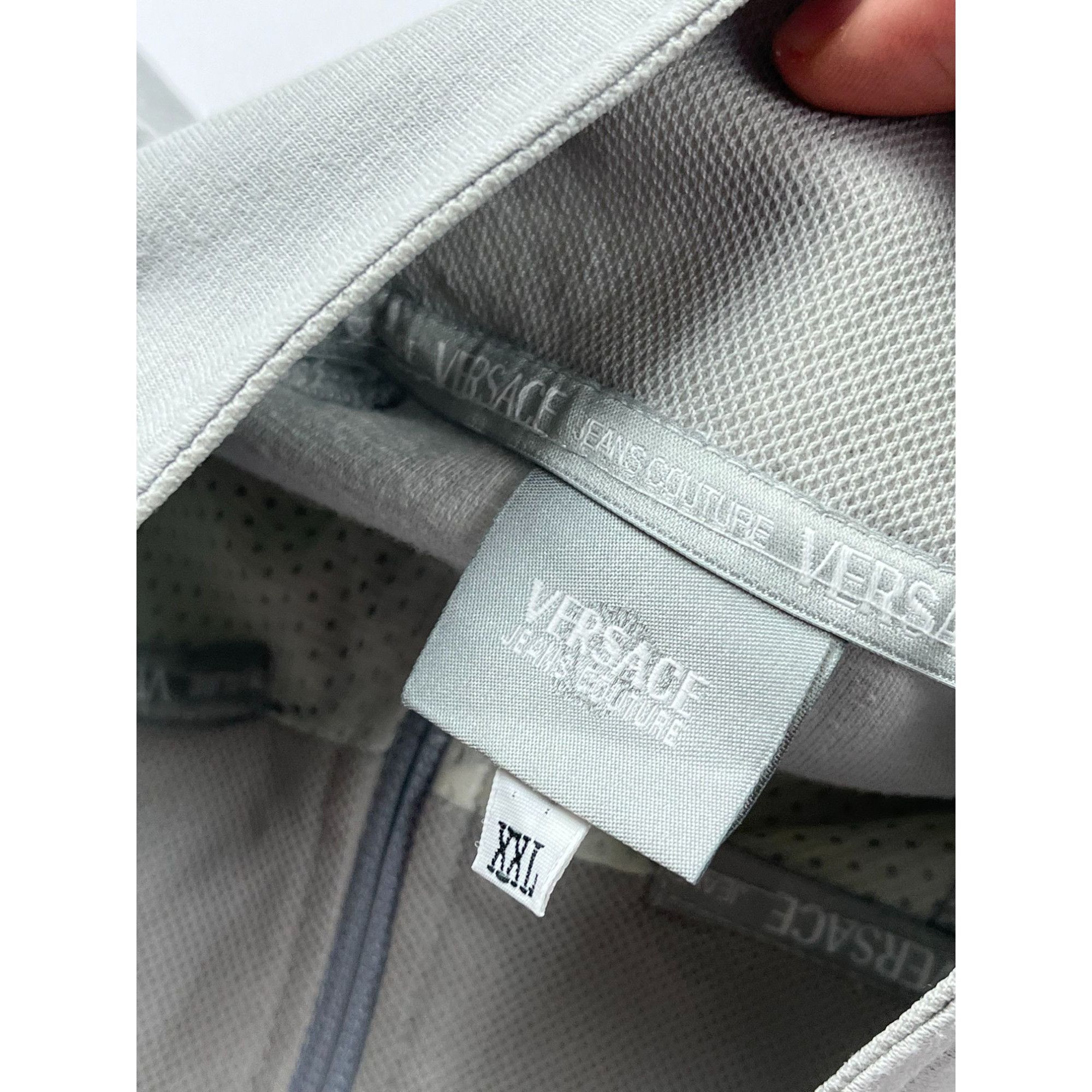 Versace × Vintage Versace Jeans Couture Mens 1/4 Zip Size US XL / EU 56 / 4 - 7 Thumbnail