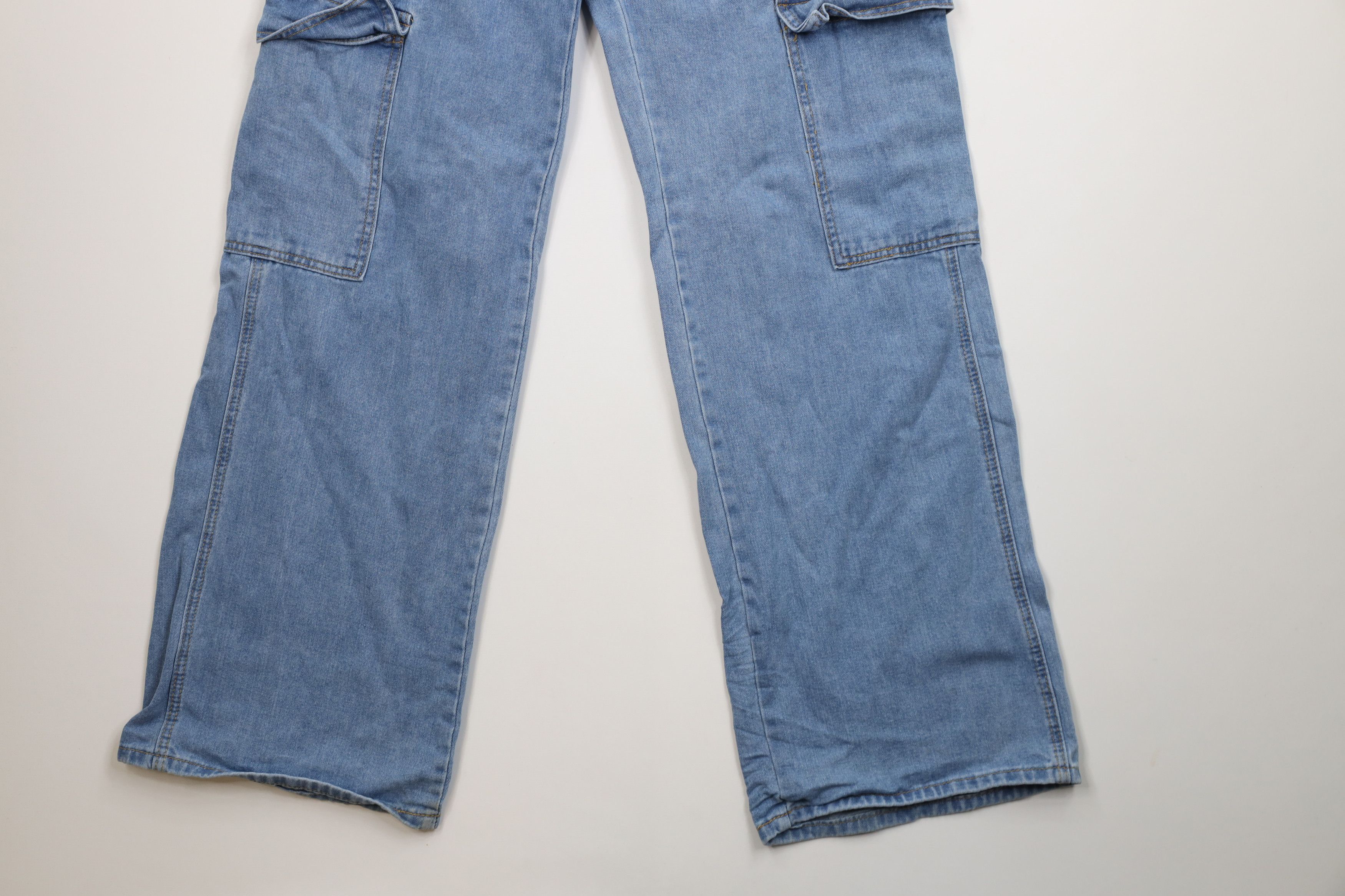 Vintage Vintage 90s Y2K Streetwear Wide Leg Skateboard Cargo Jeans Size US 32 / EU 48 - 4 Thumbnail