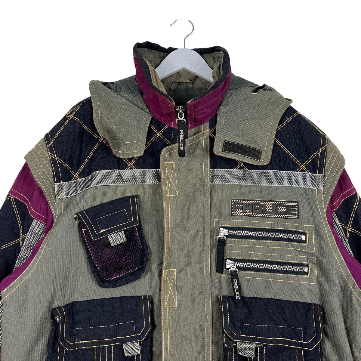 Japanese Brand 🔥 FABLICE THINSULATE UTILITY SURVIVAL SKI ASTRO JACKET Size US L / EU 52-54 / 3 - 5 Thumbnail