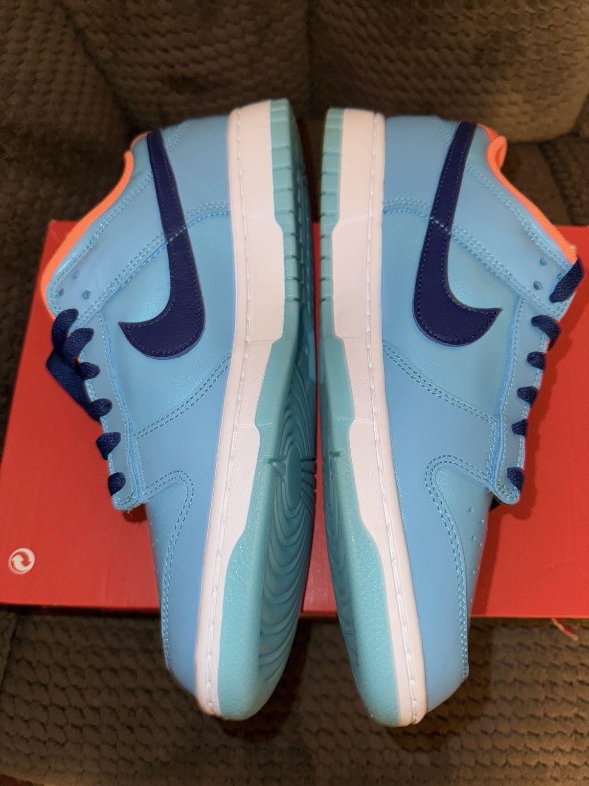 Nike Nike Dunk Low SE “Baltic Blue/Total Orange” NEW! box-no lid Size US 9.5 / EU 42-43 - 8 Thumbnail