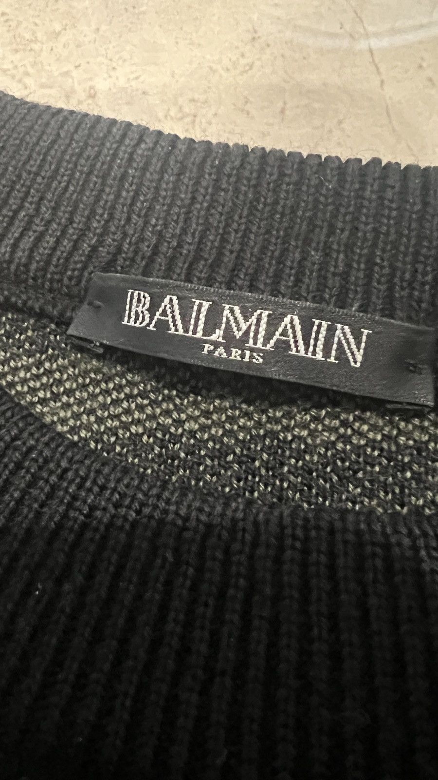 Balmain Balmain Tiger Knit Sweater Size US S / EU 44-46 / 1 - 2 Thumbnail
