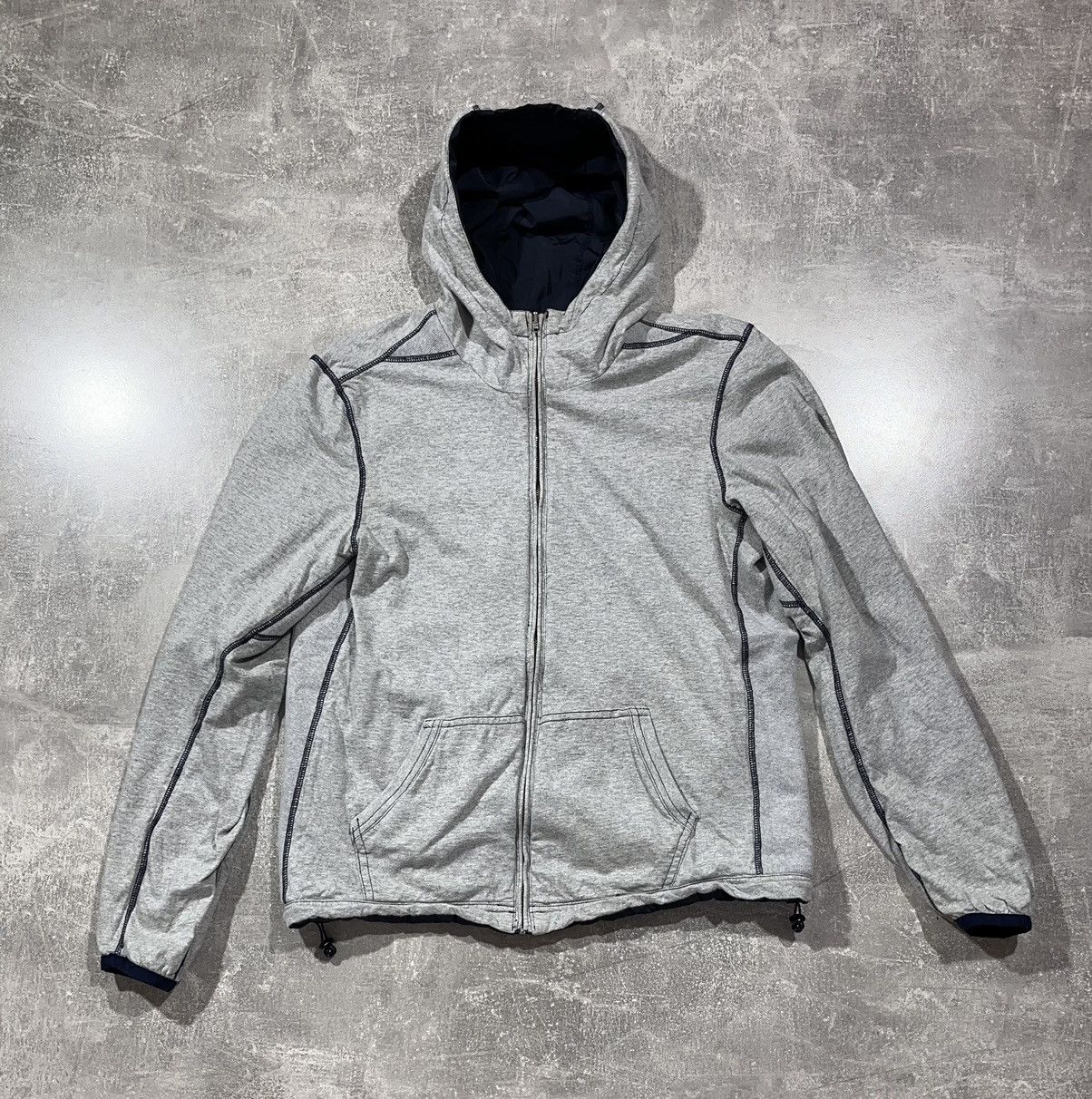 Diesel Vintage Diesel Hoodie Jacket 2n1 Nylon Zip Y2k style Size US S / EU 44-46 / 1 - 7 Thumbnail