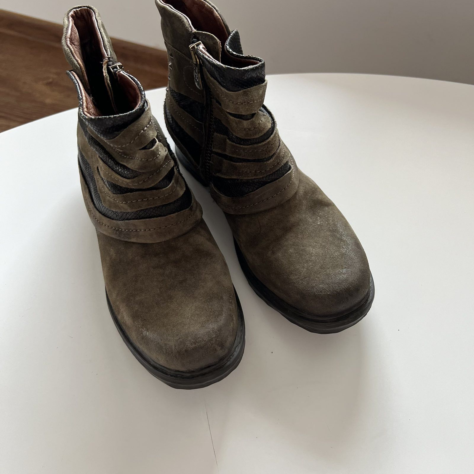 A.S.98 A.S. 98 Boots Shoes Leather Style Rick Owens Size 36 Size US 6 / IT 36 - 3 Thumbnail